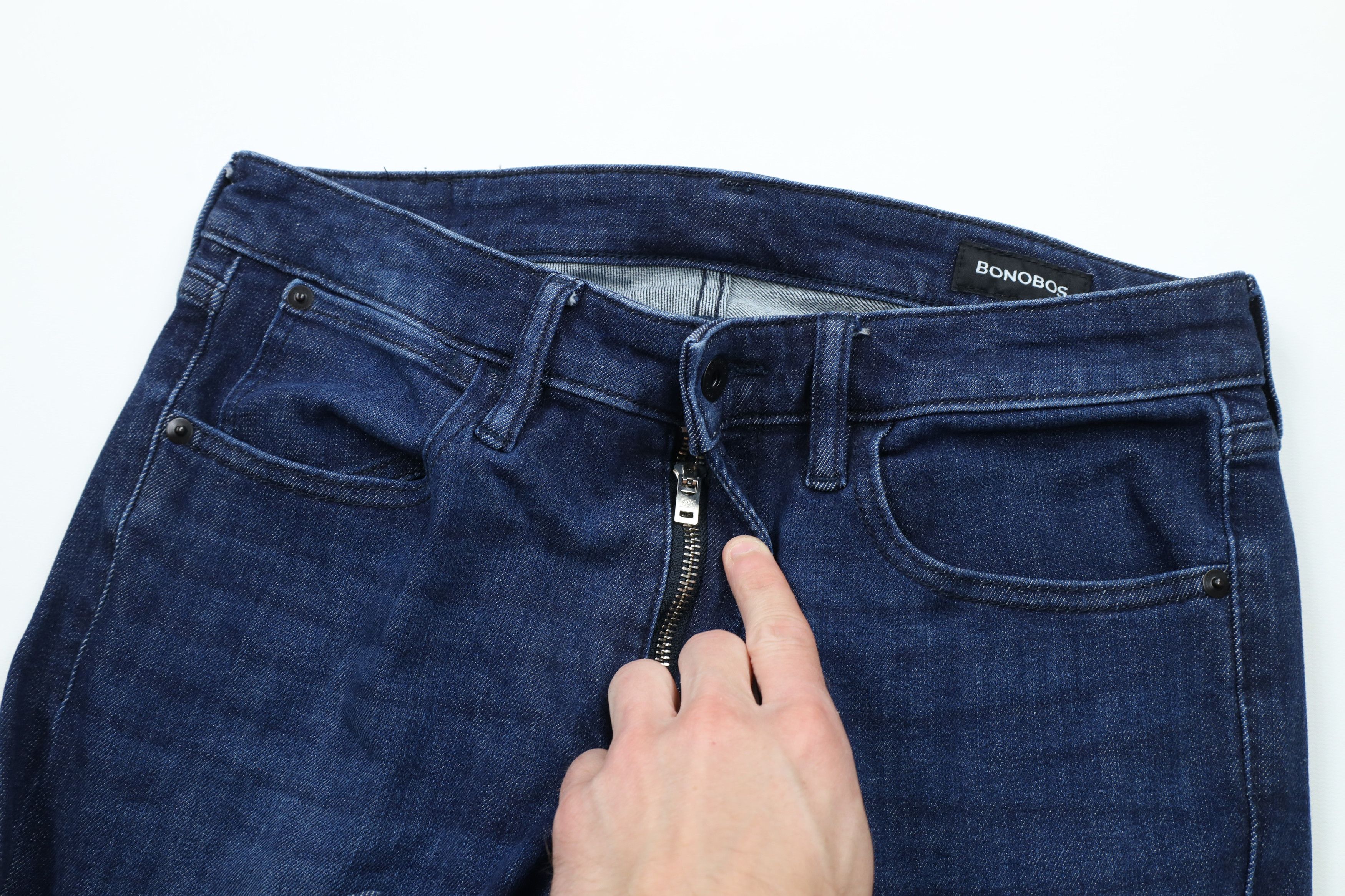 Bonobos × Vintage Bonobos Stretch Skinny Leg Denim Jeans Pants Blue Size US 31 - 6 Thumbnail