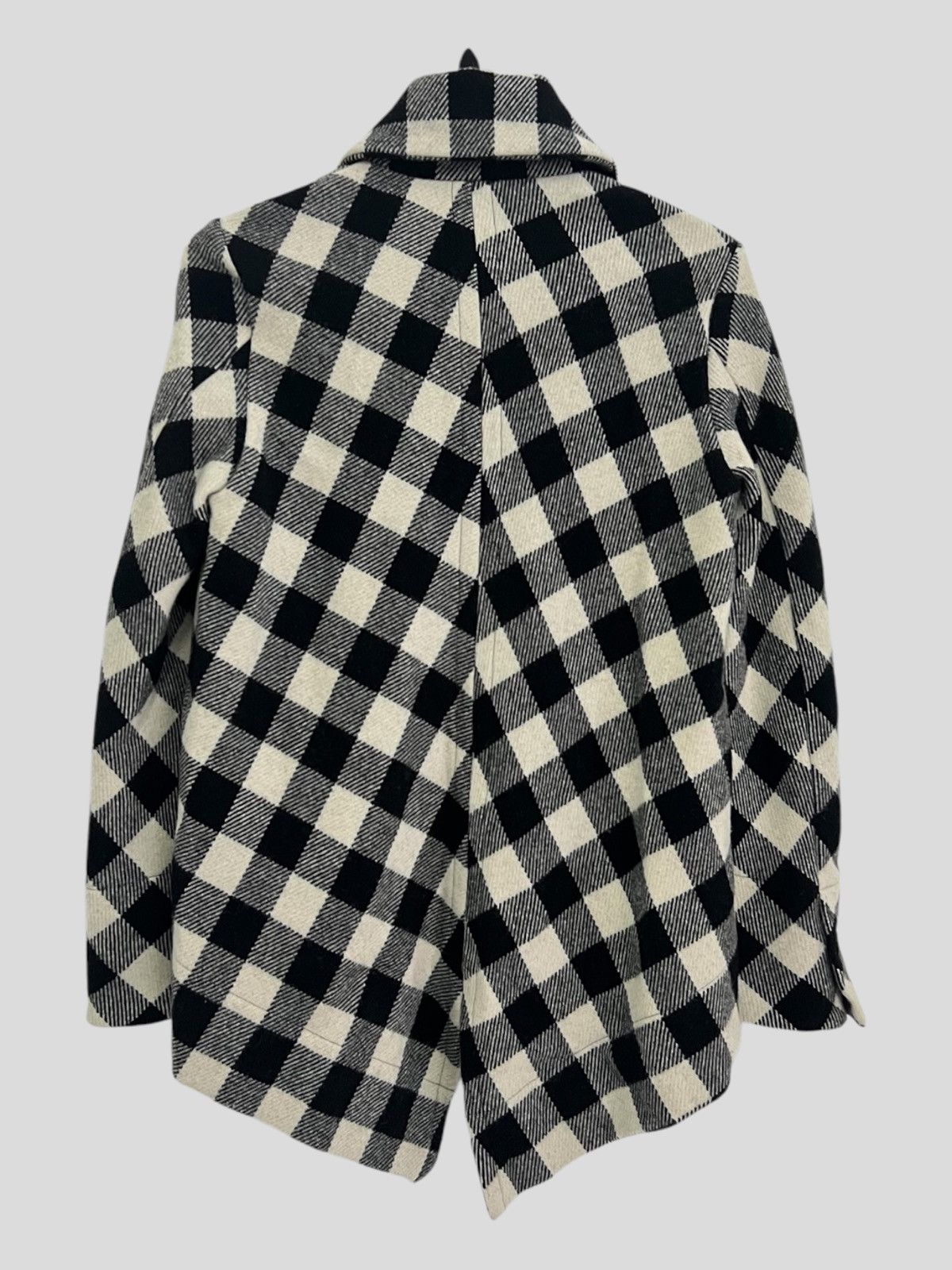 Dirain Bajra Daikanyama Asymmetrical Button Wool Fishtail Jacket Size US S / EU 44-46 / 1 - 3 Thumbnail