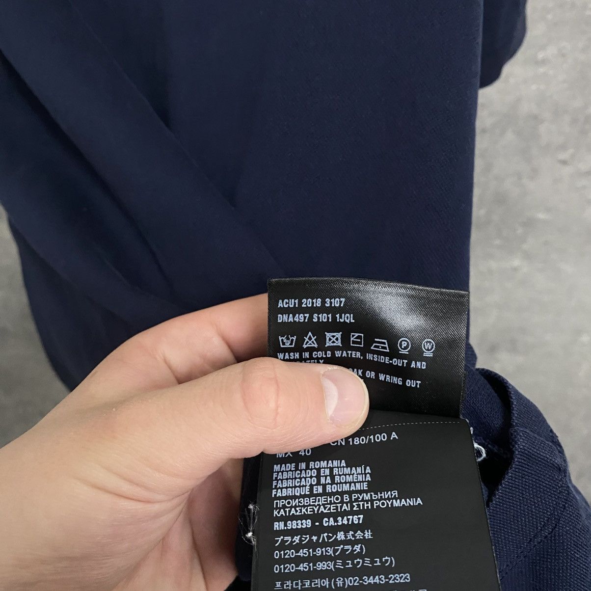 Prada Prada Polo T-Shirt Size US L / EU 52-54 / 3 - 9 Thumbnail