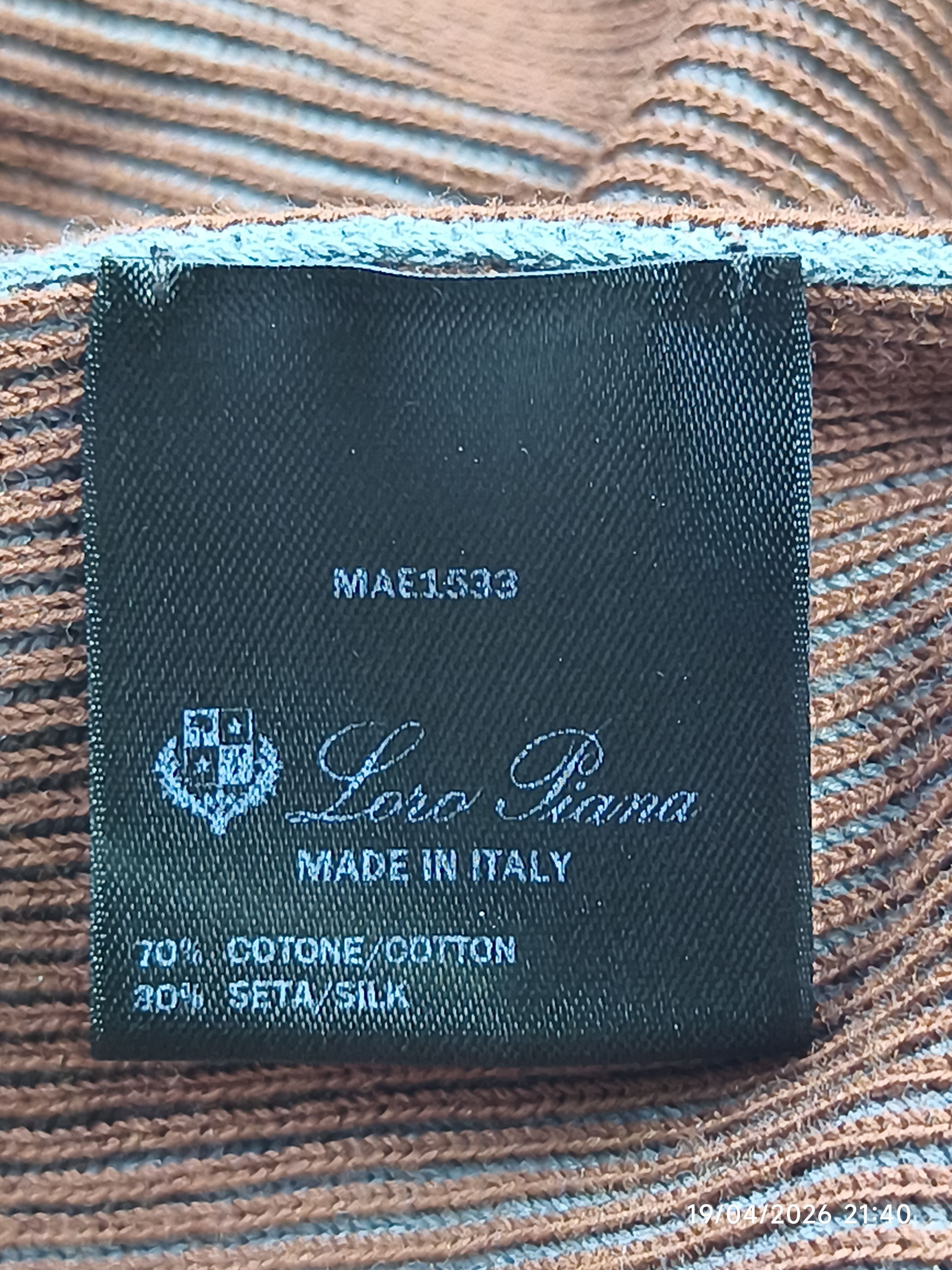 Loro Piana Loro piana reversible zip up hooded cardigan Size US L / EU 52-54 / 3 - 9 Thumbnail