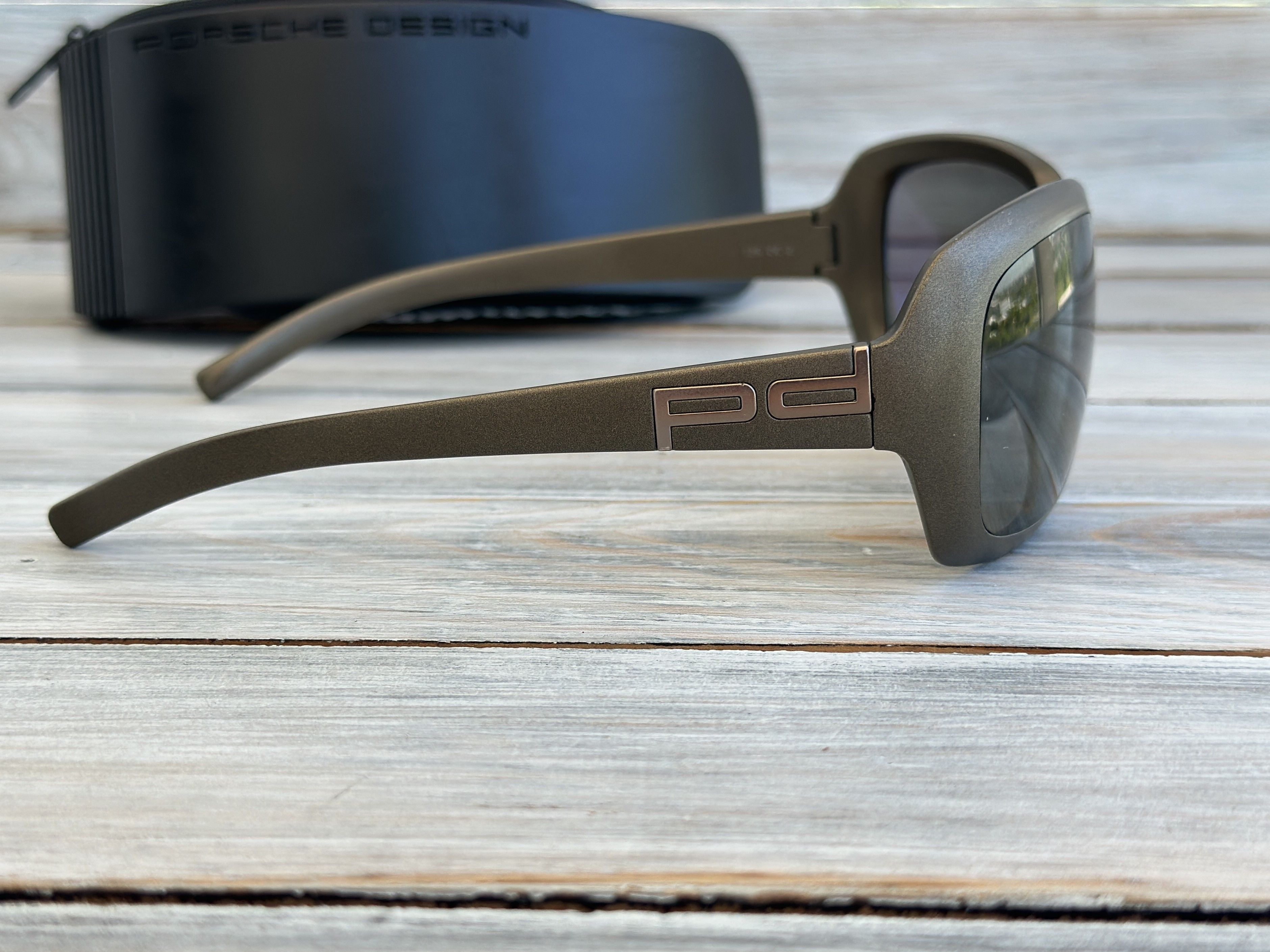 Porsche Design PORSCHE Design D5274 Sunglasses With Case Bronze LuxuryBrand Size ONE SIZE - 25 Thumbnail