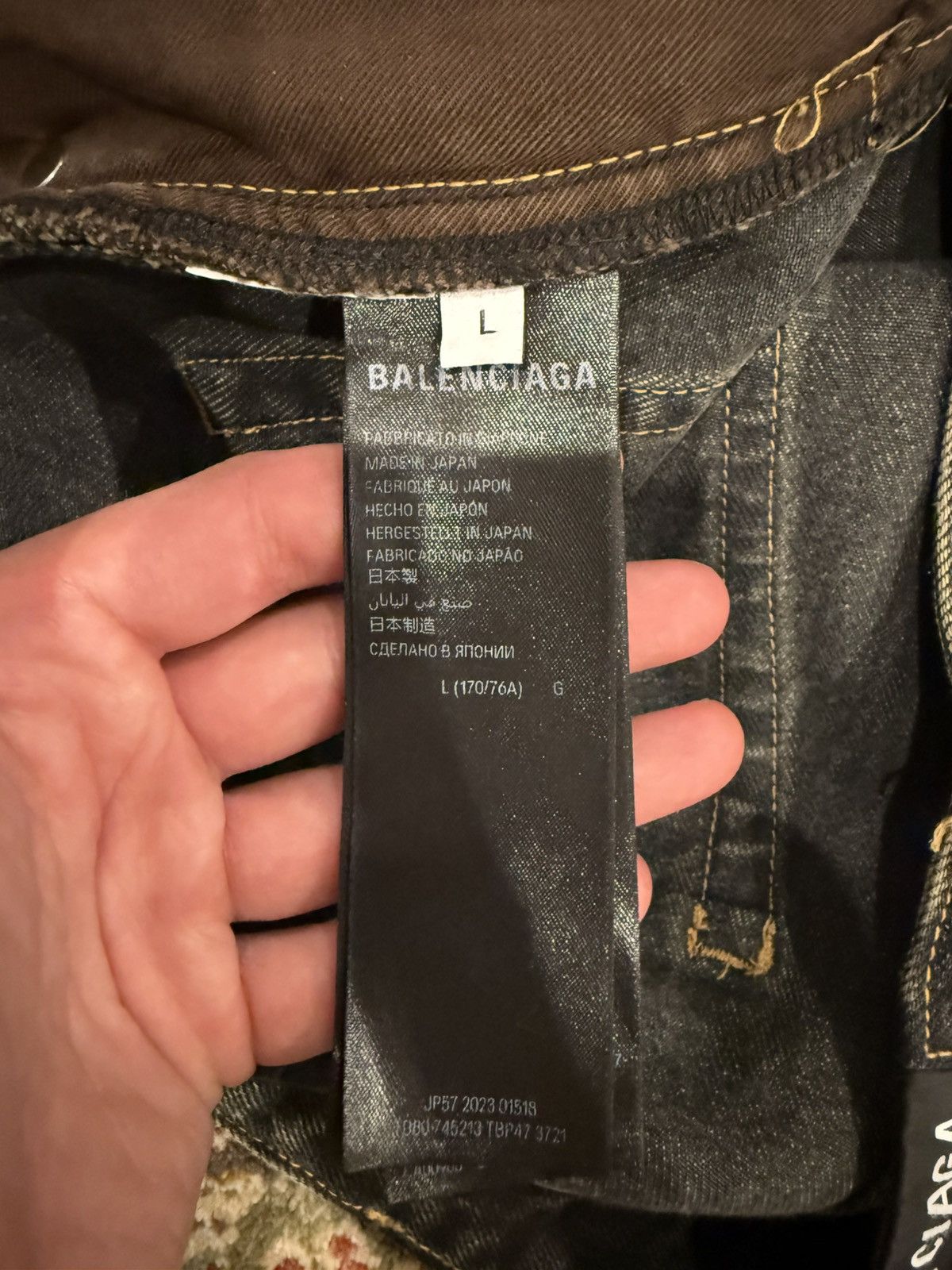 Balenciaga Balenciaga Jeans Size US 34 / EU 50 - 5 Thumbnail