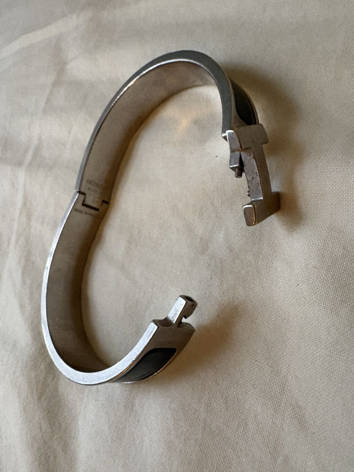 Hermes Hermès Clic Clac H Enamel Bracelet Size ONE SIZE - 4 Thumbnail