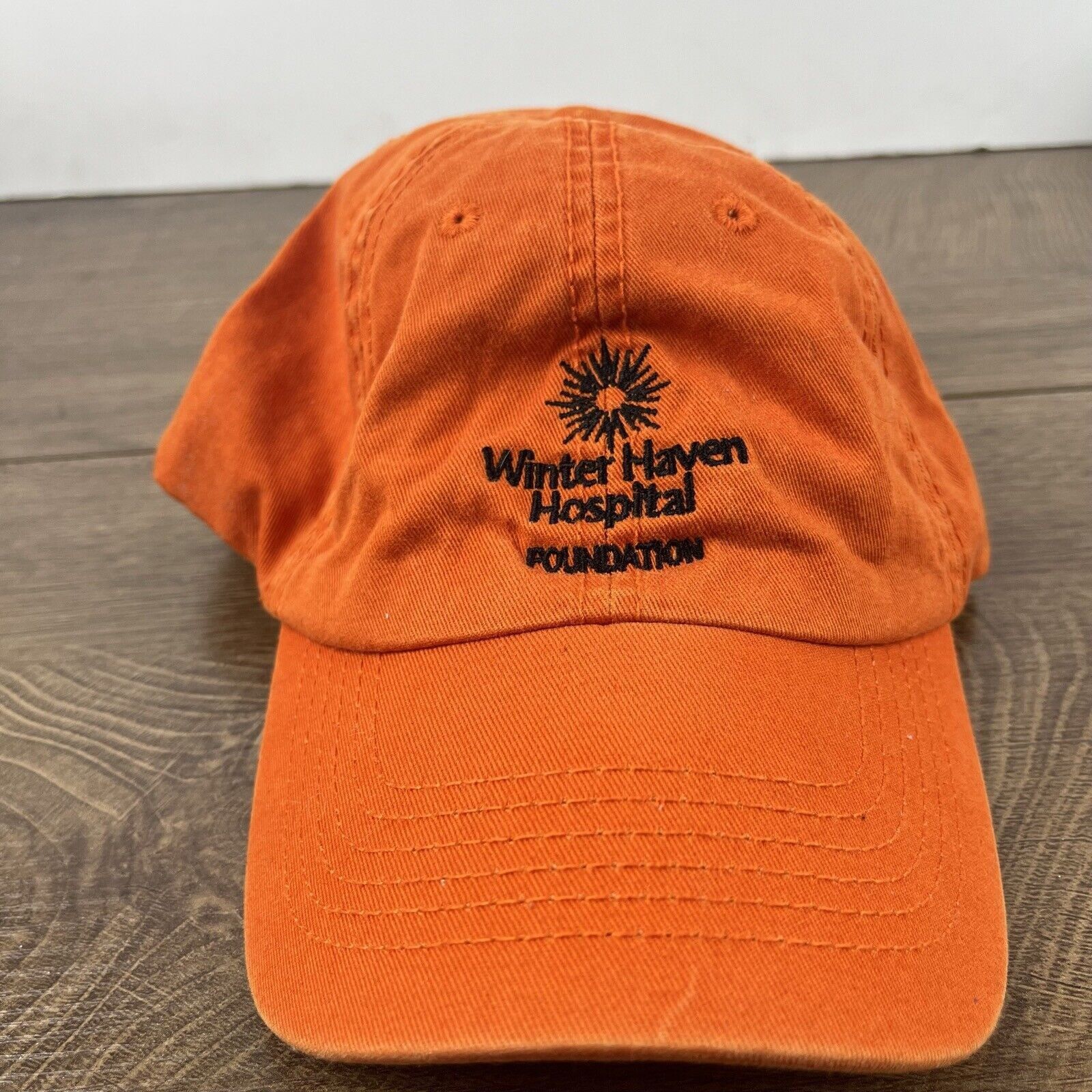 Other Winter Haven Hospital Hat Adjustable Hat Orange Adjustable H Size ONE SIZE - 4 Thumbnail