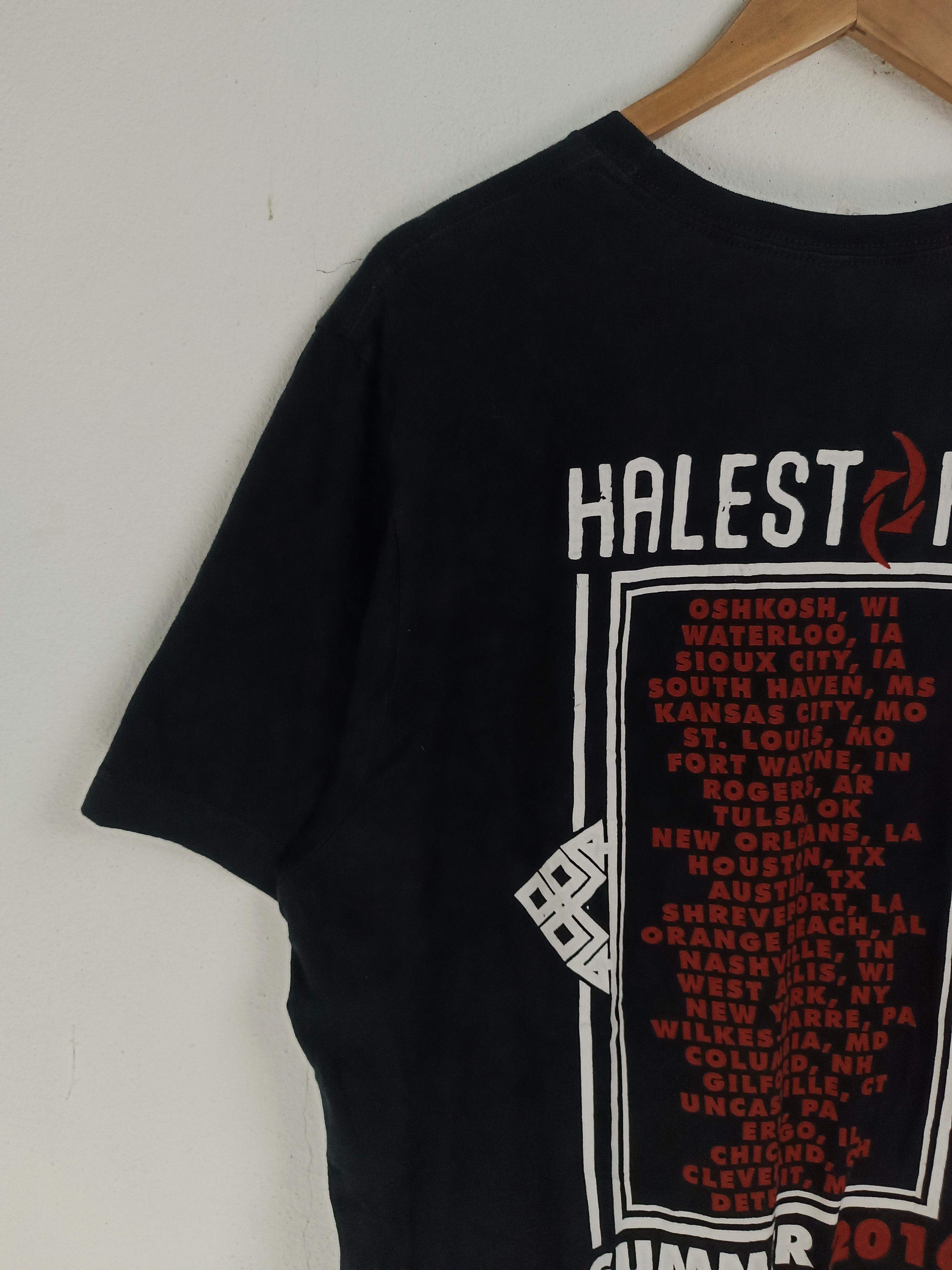 Band Tees VINTAGE 2016 HALESTORM TOUR TEE volbeat i prevail Size US XL / EU 56 / 4 - 11 Thumbnail