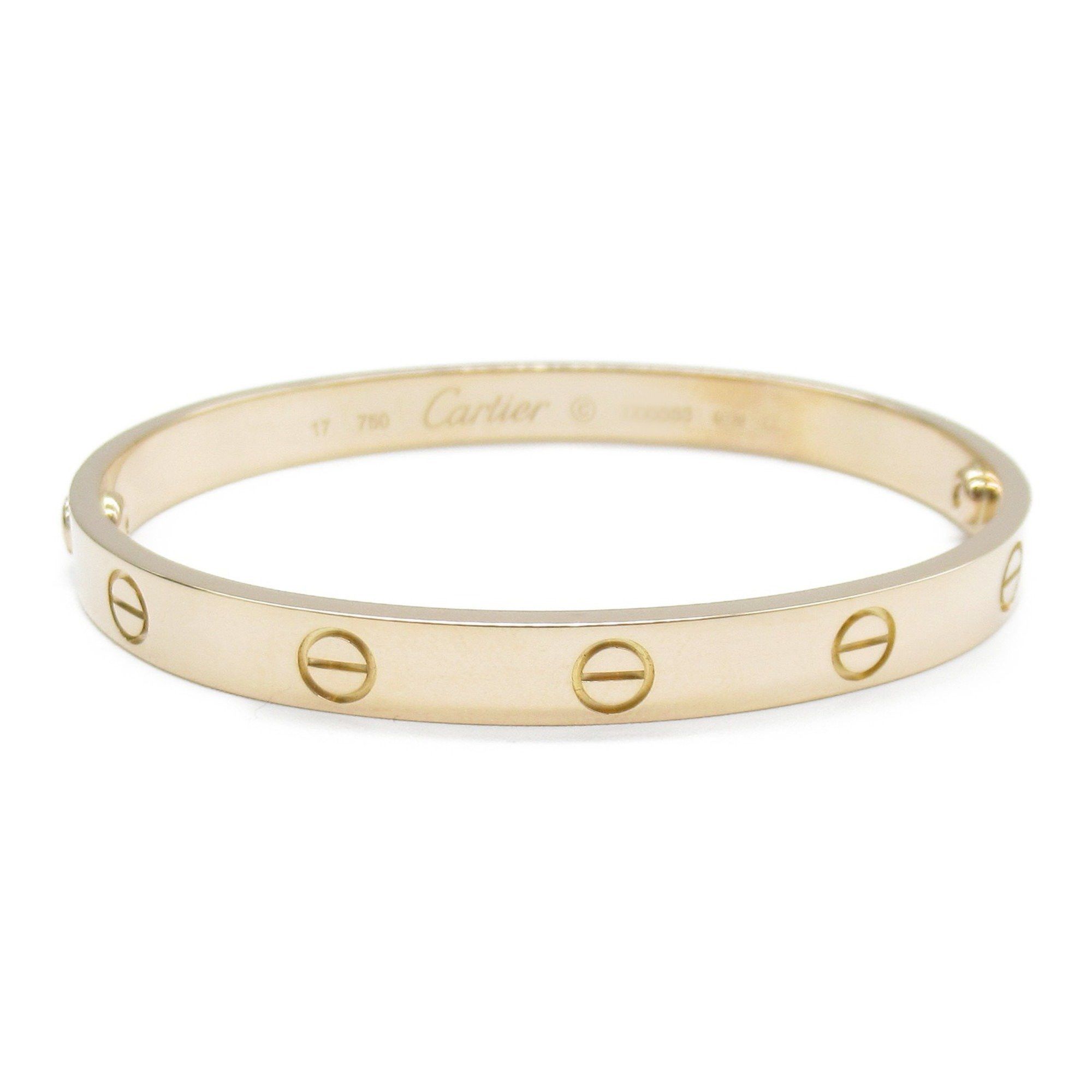 image of Cartier Love Bracelet Gold K18Pg(Rose Gold), Women's