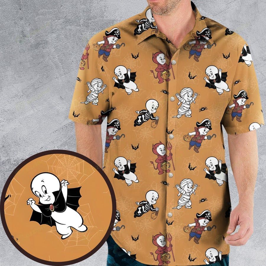 Other Casper Costume Fun Hawaiian Shirt Size US L / EU 52-54 / 3 - 1 Thumbnail