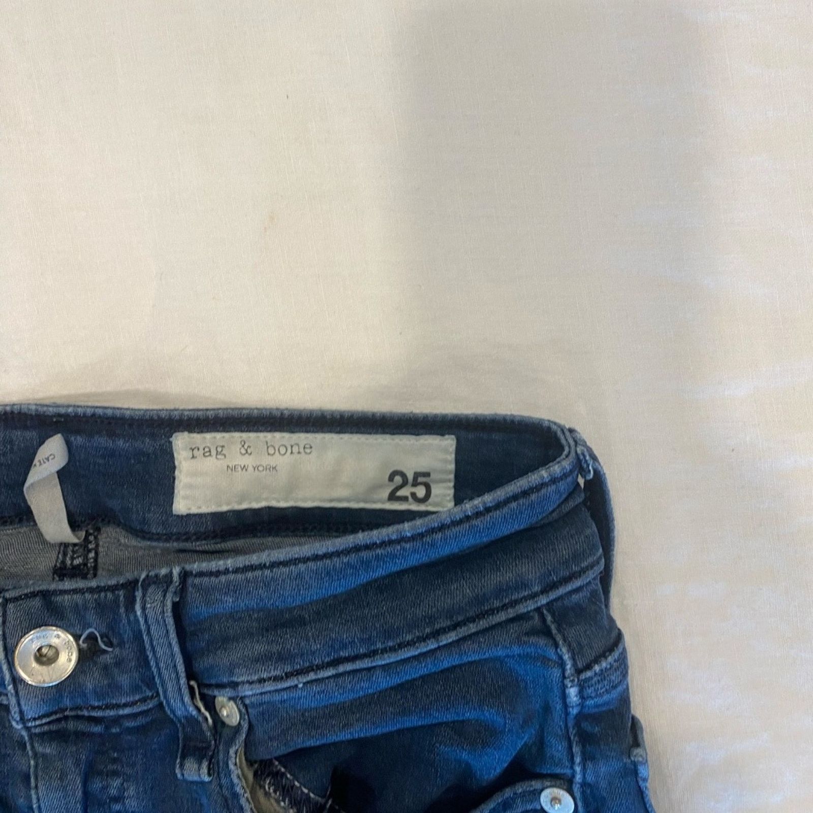 Rag & Bone Rag & Bone Women's Cate Mid-Rise Skinny Jean - 25 Size 25" / US 0 / IT 36 - 4 Thumbnail