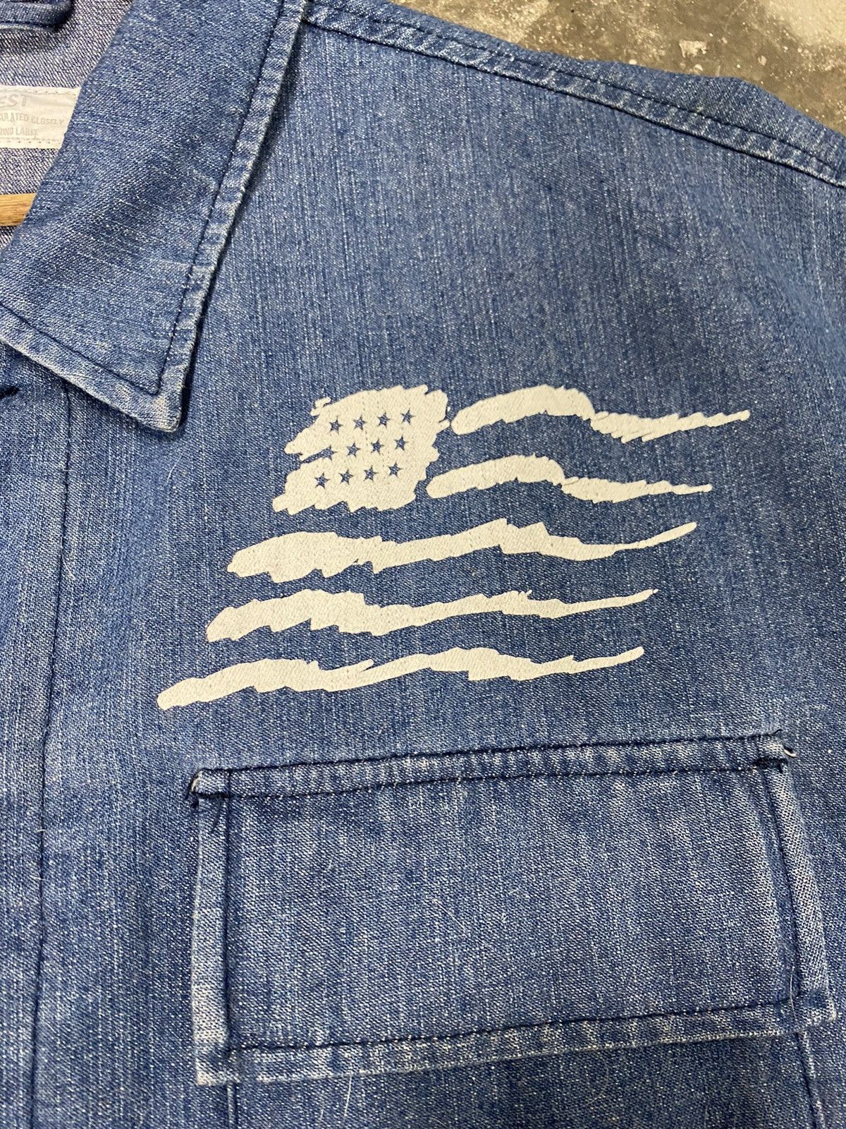 Japanese Brand A12 Rare - Baycrest Denim Chore Jacket Size US XL / EU 56 / 4 - 12 Thumbnail