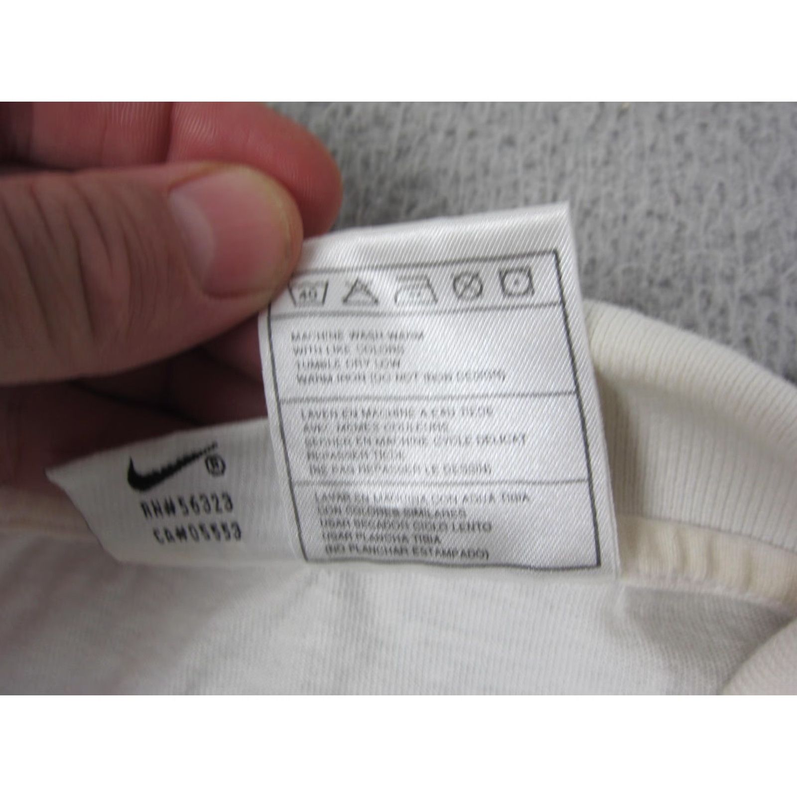 Nike VINTAGE Nike Polo Shirt Mens XL White 90s Tennis Golf Logo Casual Activewear Size US XL / EU 56 / 4 - 7 Thumbnail