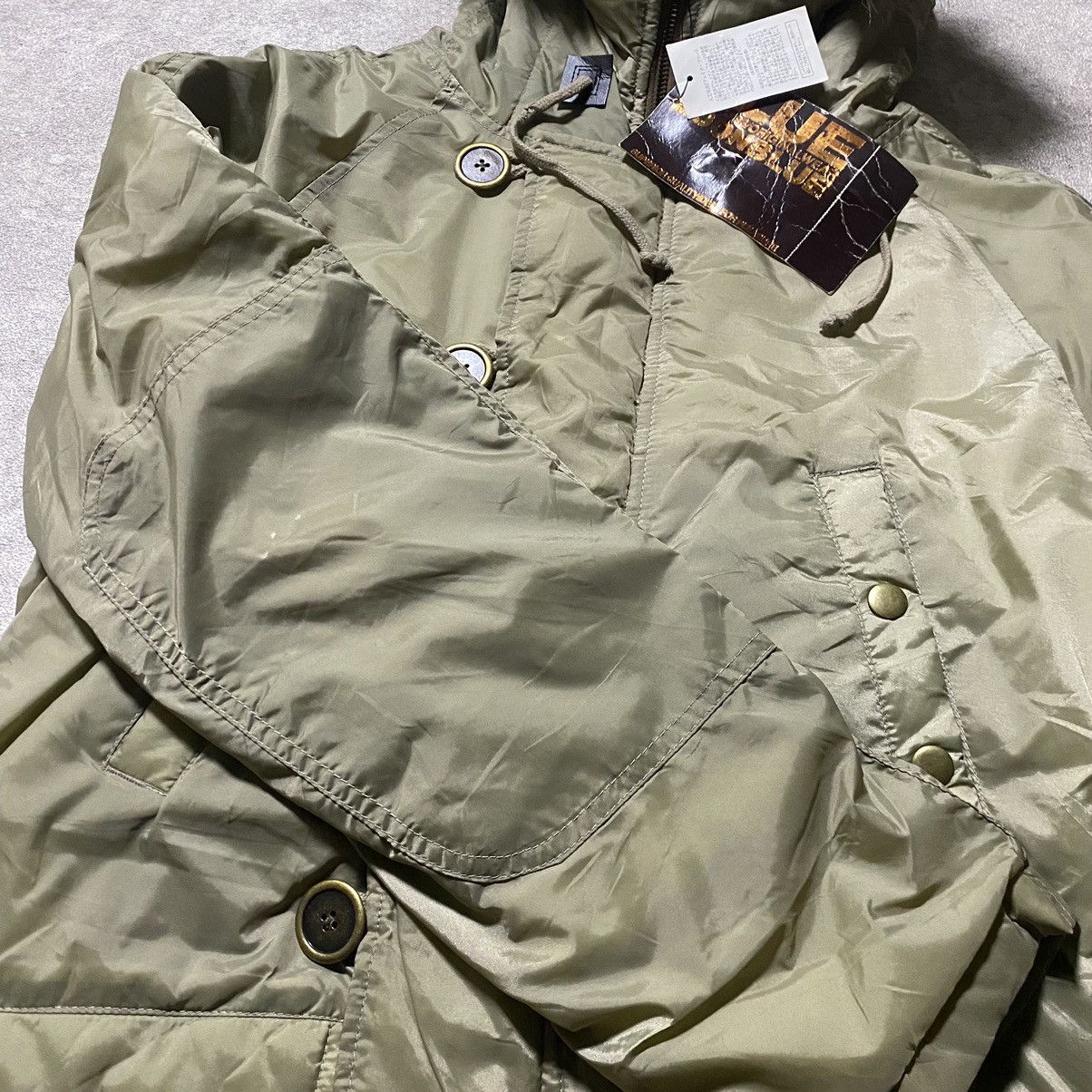 Japanese Brand Blue Moon Blue Military N3B Hunting Coat Fur Size US M / EU 48-50 / 2 - 2 Thumbnail