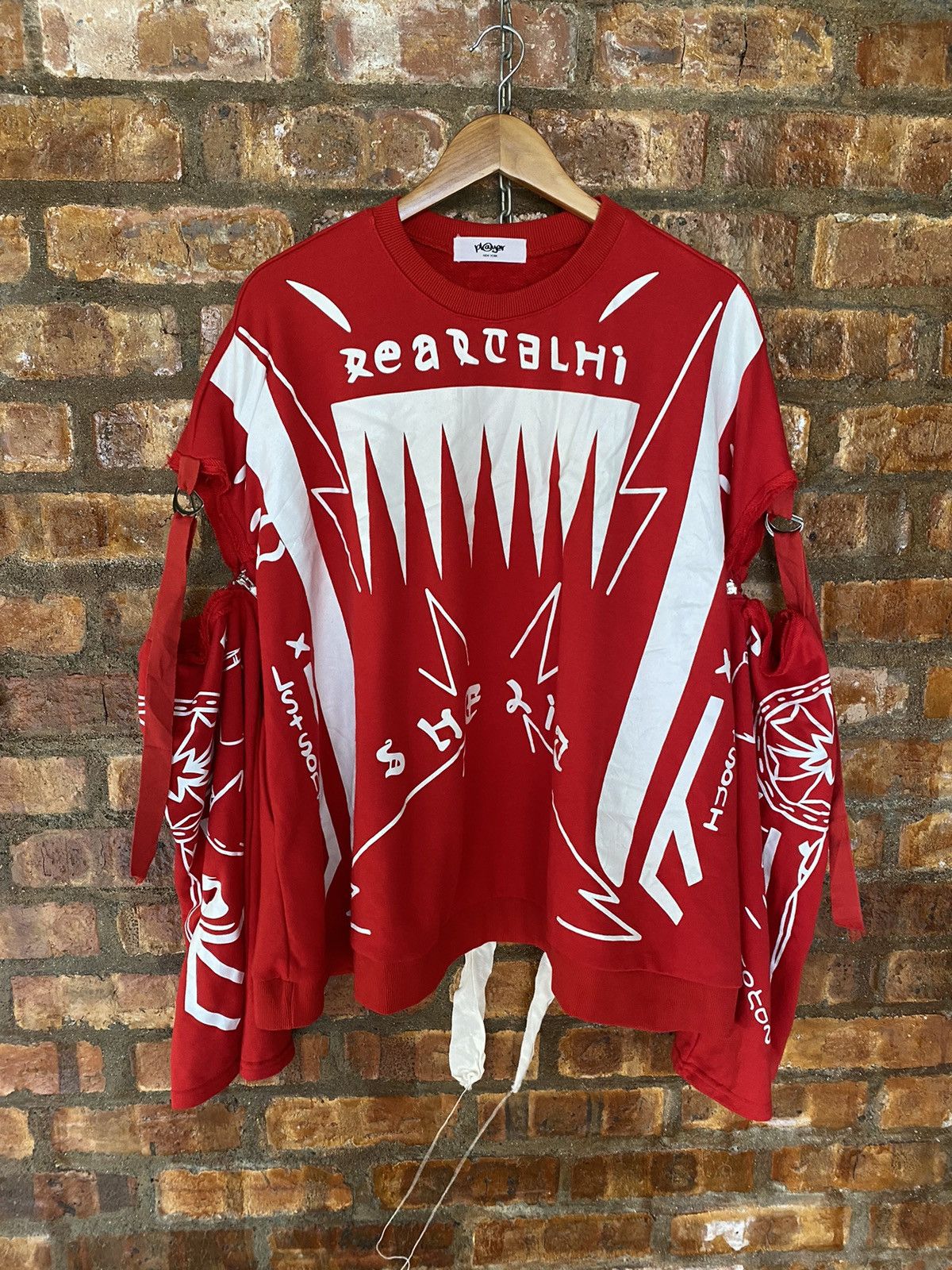 Japanese Brand Pl@yer New York Japan Bondage oversize sweatshirt Size US L / EU 52-54 / 3 - 2 Thumbnail