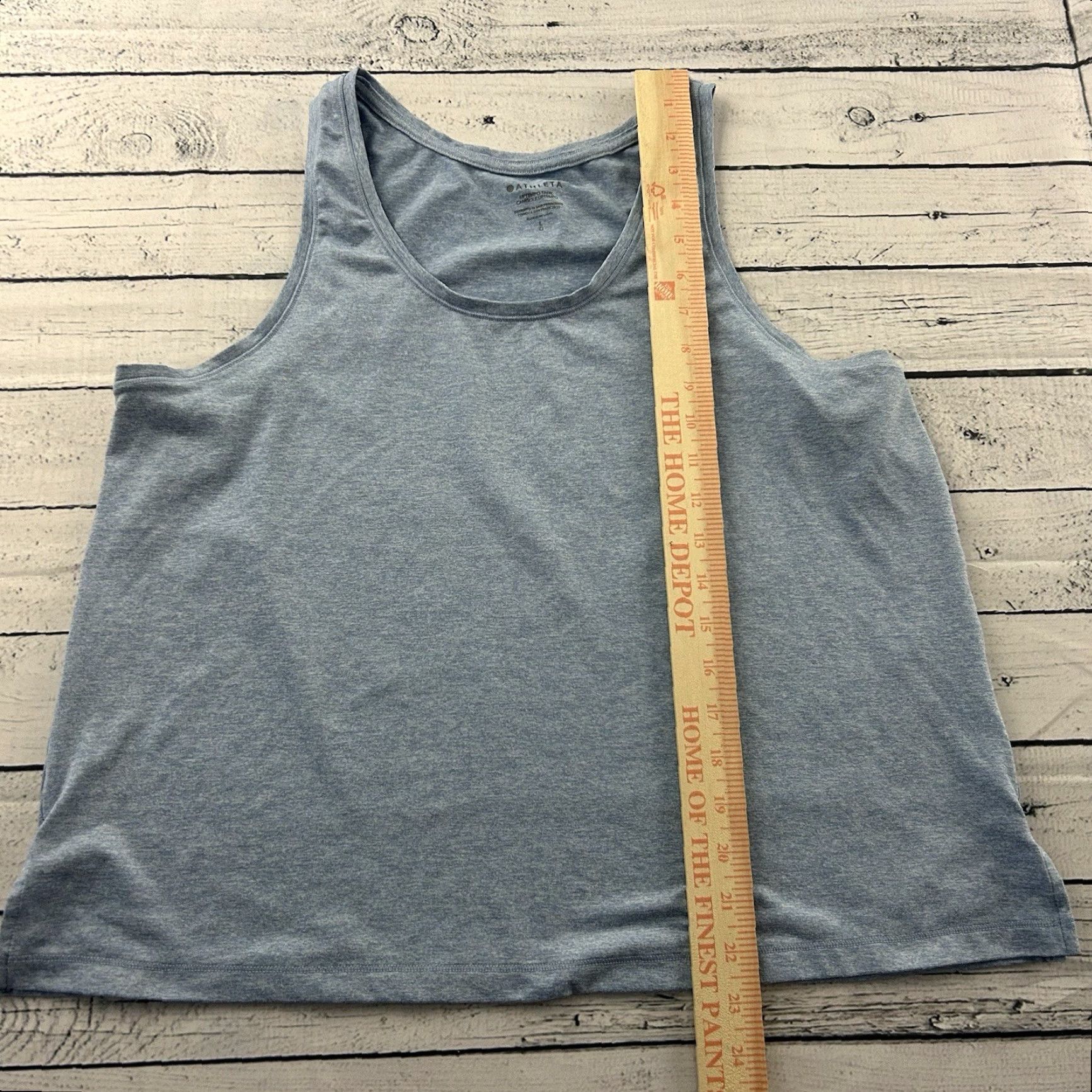 Athleta Athleta Shirt Camisole Tank Sleeveless Casual Womens Large Blue Size L / US 10 / IT 46 - 3 Thumbnail