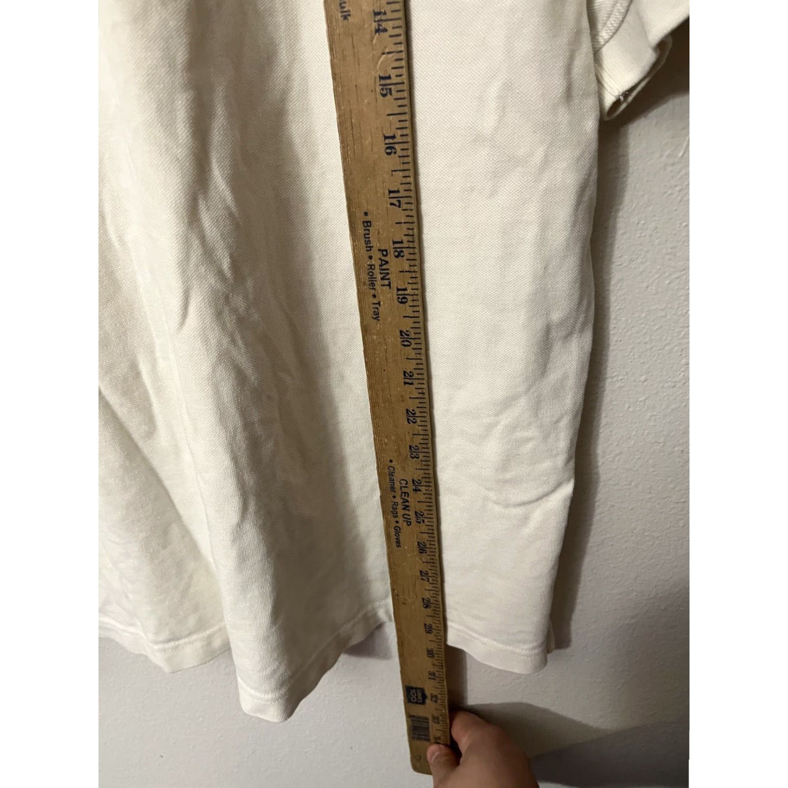 Izod IZOD Golf Polo Shirt XL Men White 100% Cotton Regular Short Sleeve Collared Classic Golf Casual Polo Size US XL / EU 56 / 4 - 5 Thumbnail