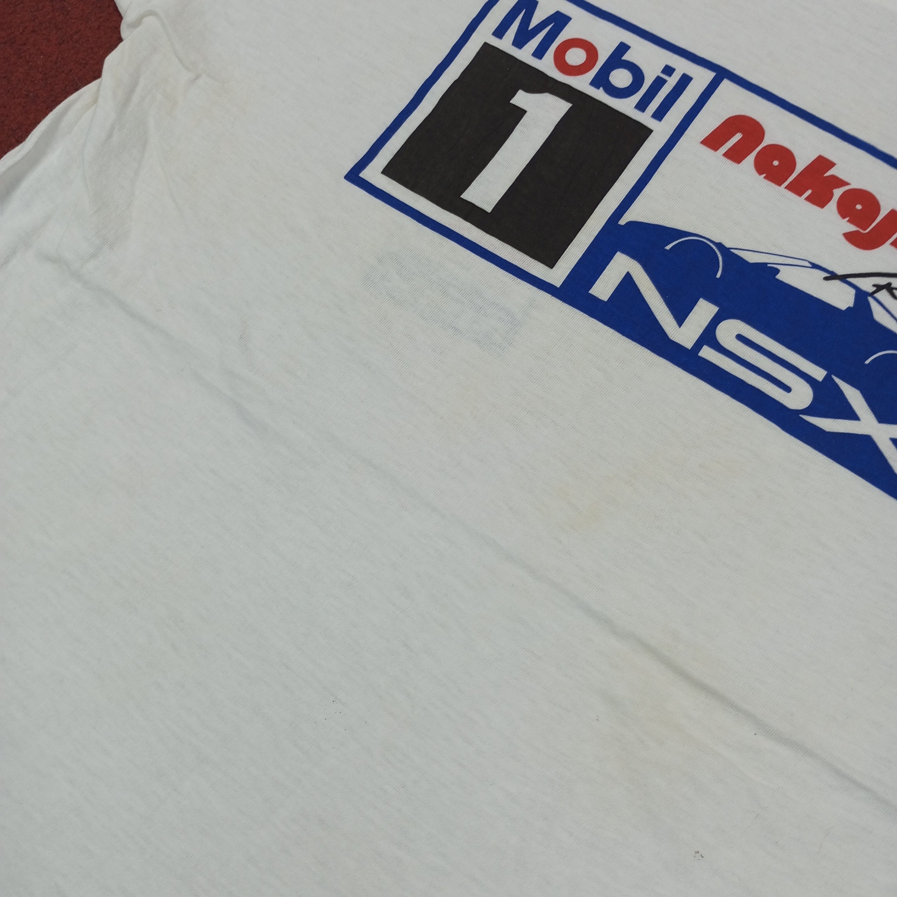 Japanese Brand Mobil 1 Nakajima NSX Motorsports Tshirt c239n39 Size US M / EU 48-50 / 2 - 6 Thumbnail