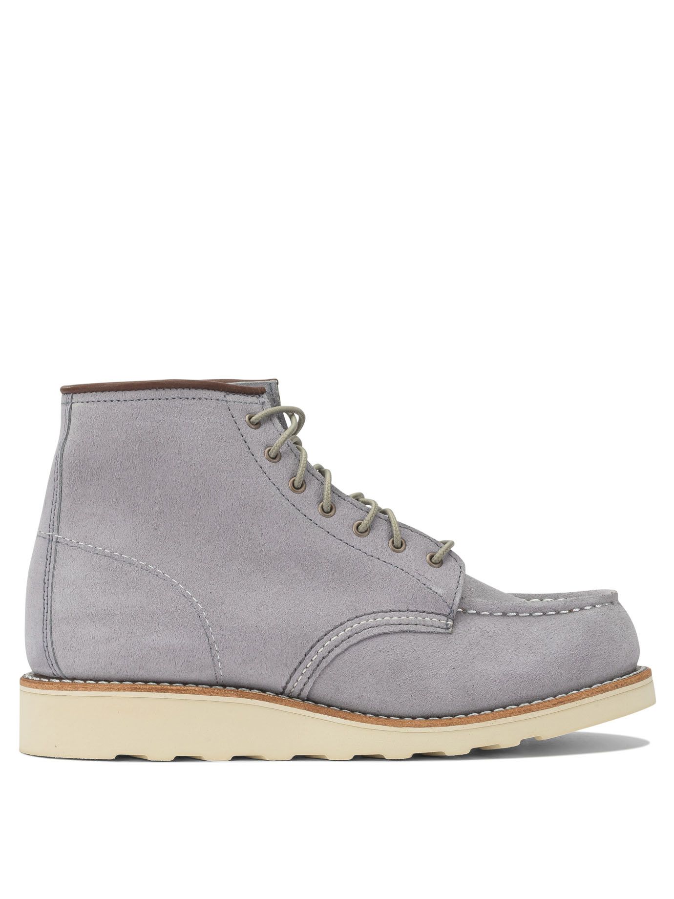 Red Wing Red Wing Shoes 6'' Moc Toe 3300 Dusty Lavender Abilene Lace-Up Ankle Boots US 7.5 Women - USA Duties Paid Size US 7.5 / IT 37.5 - 1 Thumbnail