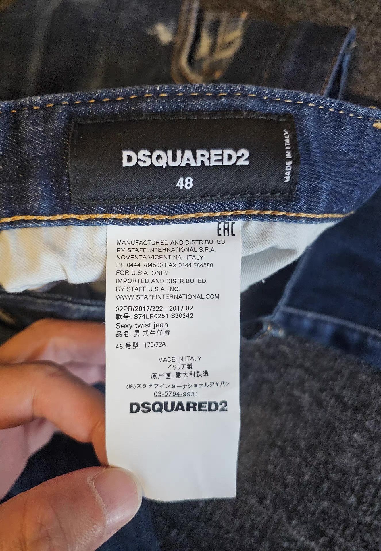 Dsquared2 DSquared2 (D2) Jeans Q4 Size US 34 / EU 50 - 7 Thumbnail