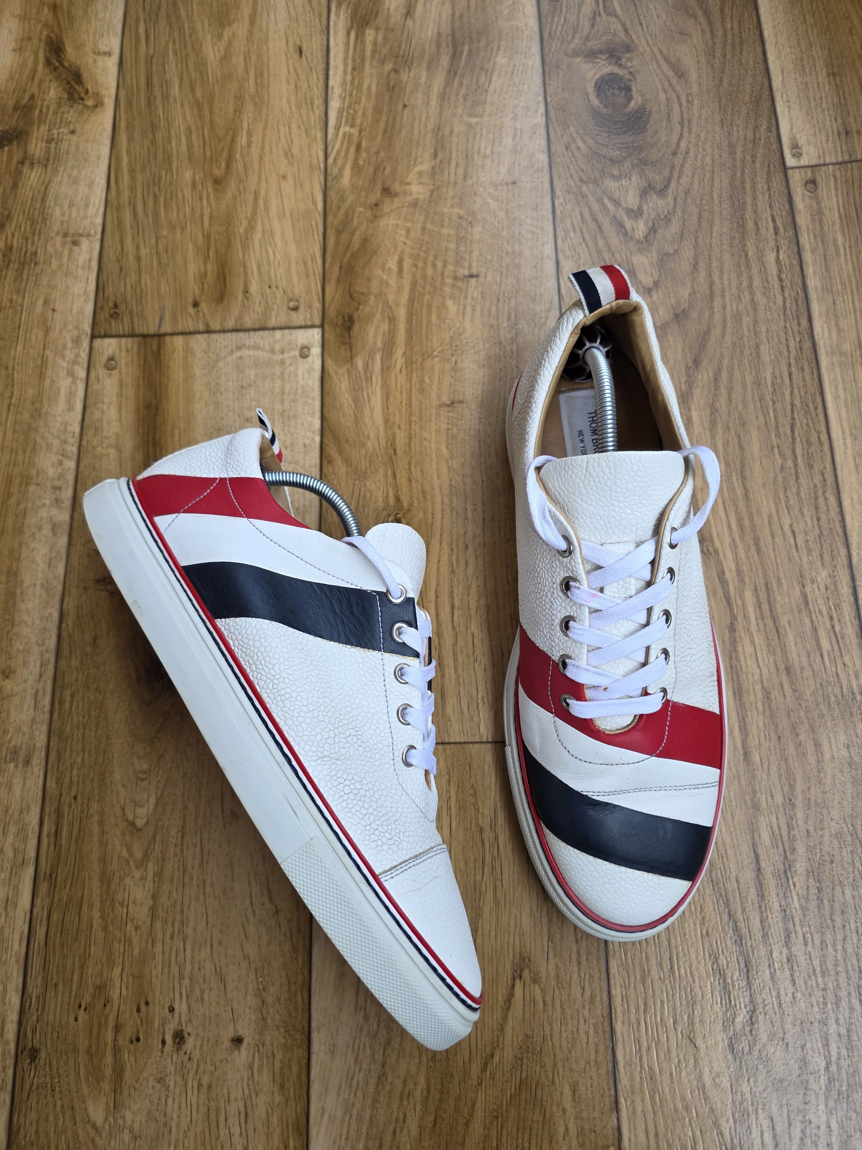 Thom Browne Thom Brown Low Top Sneakers Size US 10 / EU 43 - 1 Thumbnail