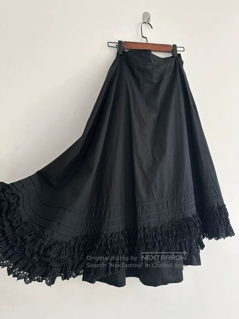 Junya Watanabe Junya Watanabe one-size-fits-all Asymmetrical Lace Trimmed Size 25" / US 0 / IT 36 - 5 Thumbnail