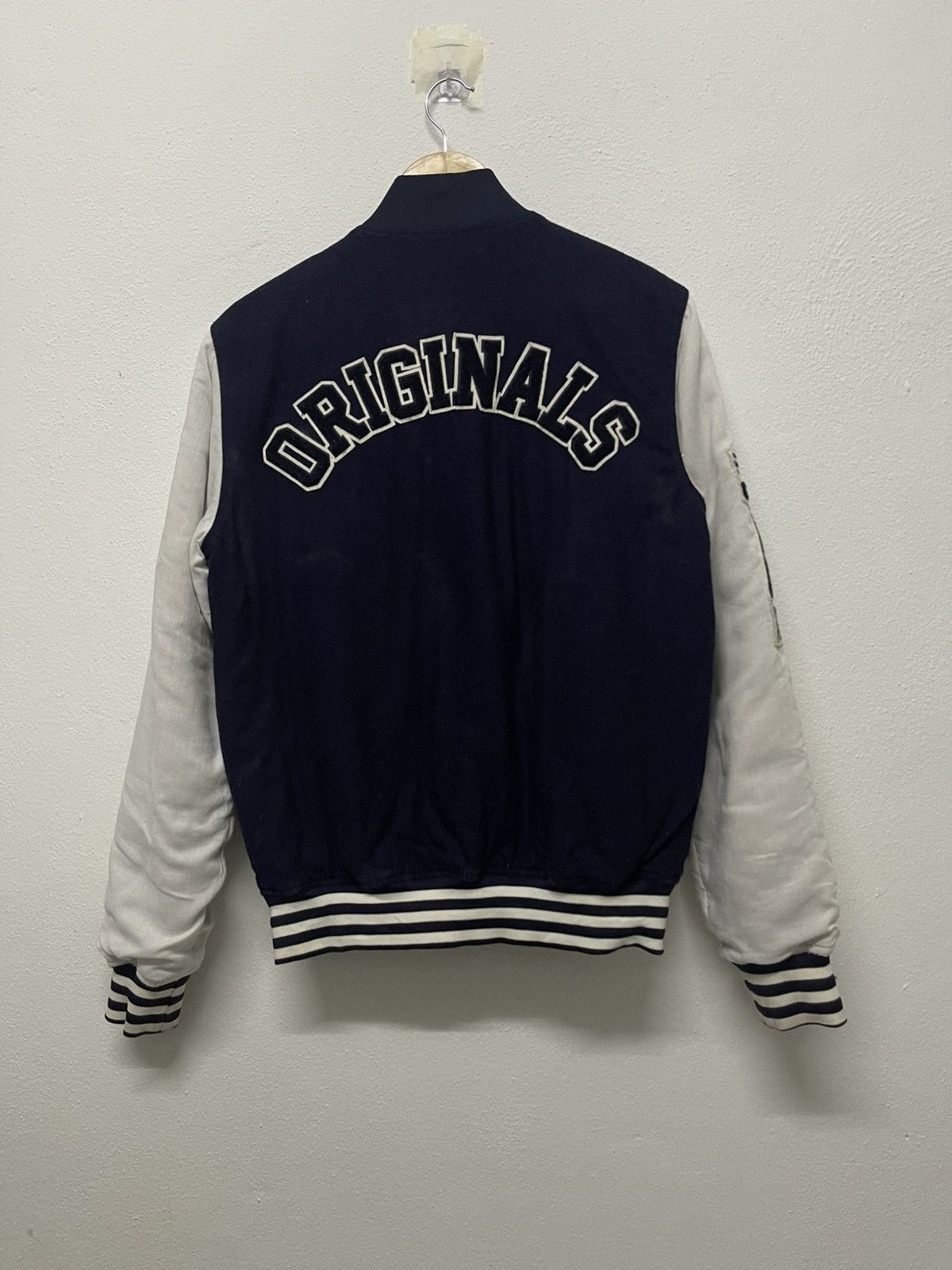 Adidas VINTAGE ADIDAS WOOL SLEEVE VARSITY JACKET Size US S / EU 44-46 / 1 - 3 Thumbnail