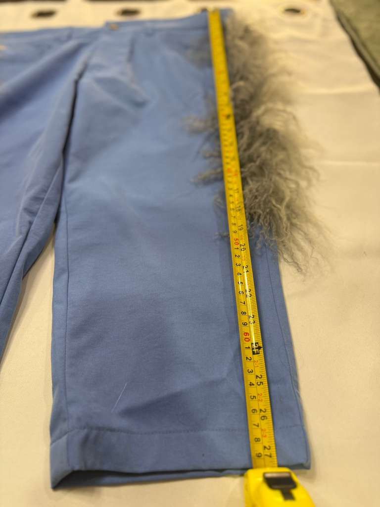 Other Mongolian goat Custom Blue, Mongolian Panels Size US 32 / EU 48 - 4 Thumbnail