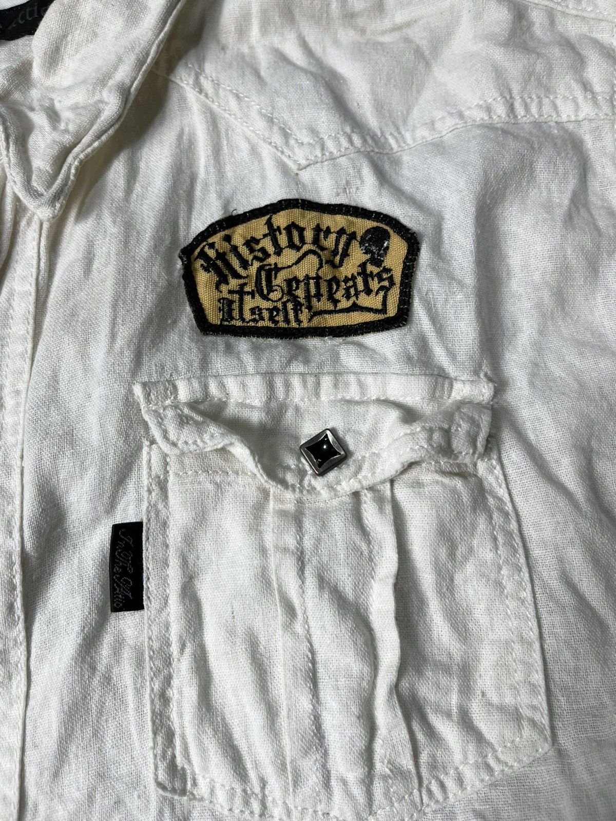 Hysteric Glamour × If Six Was Nine × Japanese Brand Japanese In the attic history Rapeats itself shirt Size US L / EU 52-54 / 3 - 8 Thumbnail