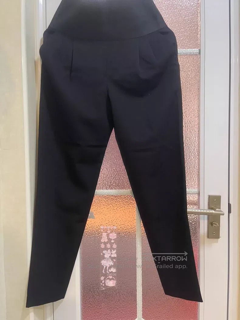 The Row The Row Black silk and wool high-waisted dress pants Size 23" - 2 Thumbnail