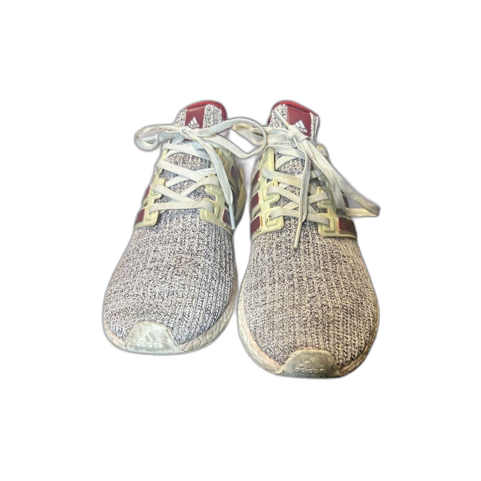 Adidas Adidas Ultraboost 4.0 Mens Size US 10.5 White Burgundy Shoes Size US 10.5 / EU 43-44 - 2 Thumbnail