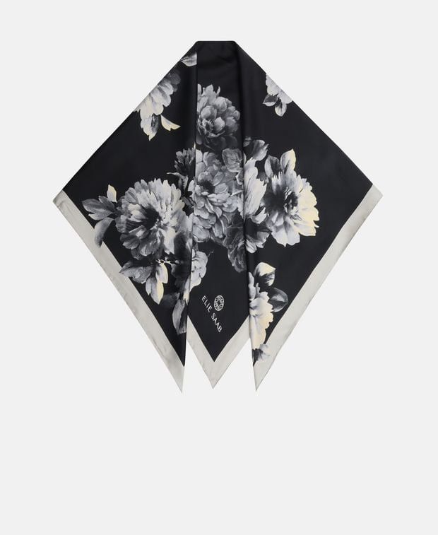 Elie Saab Silk square scarf Size ONE SIZE - 1 Thumbnail