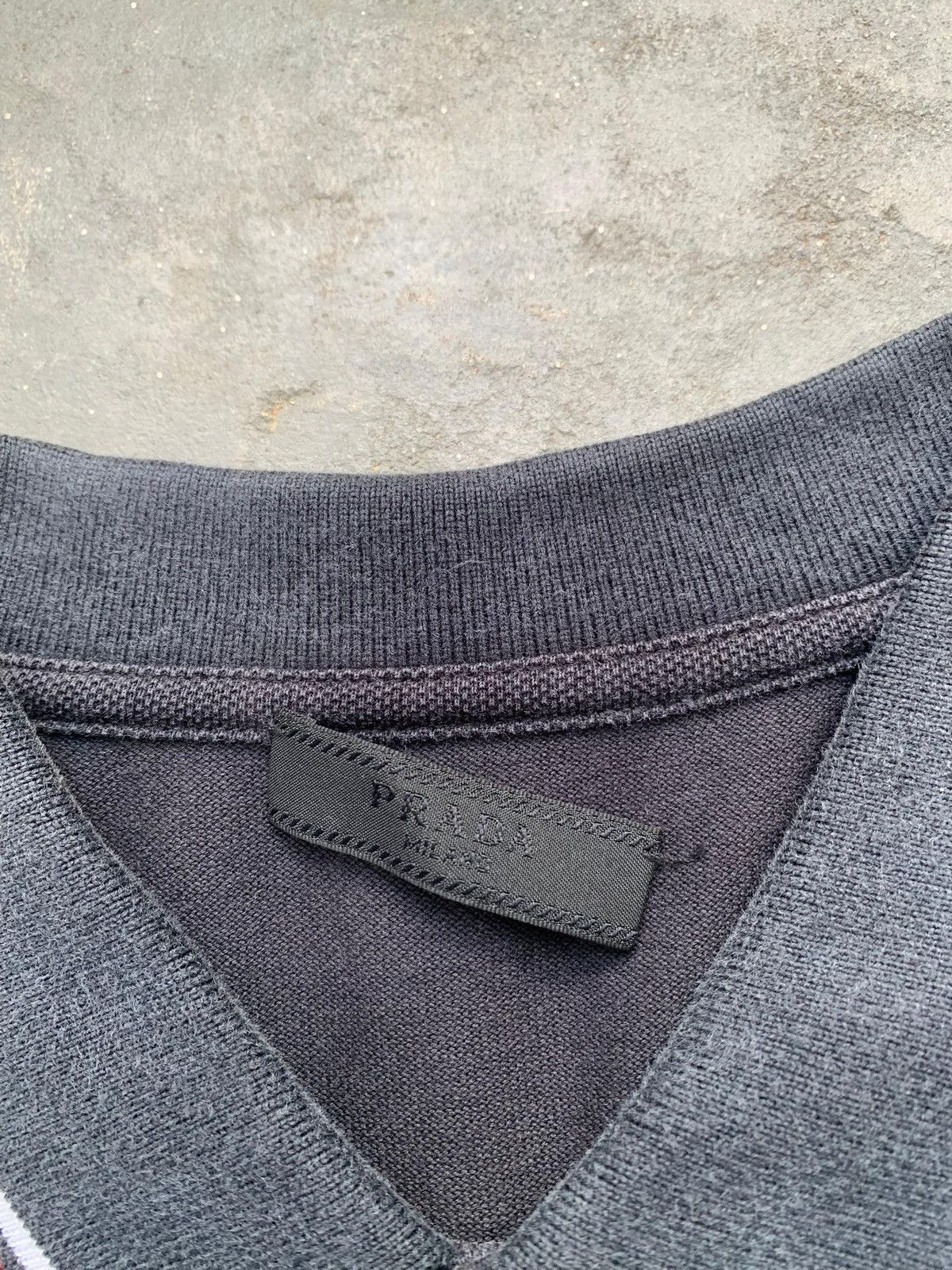 Prada Prada Collar Shirt Size US XXS / EU 40 - 3 Thumbnail