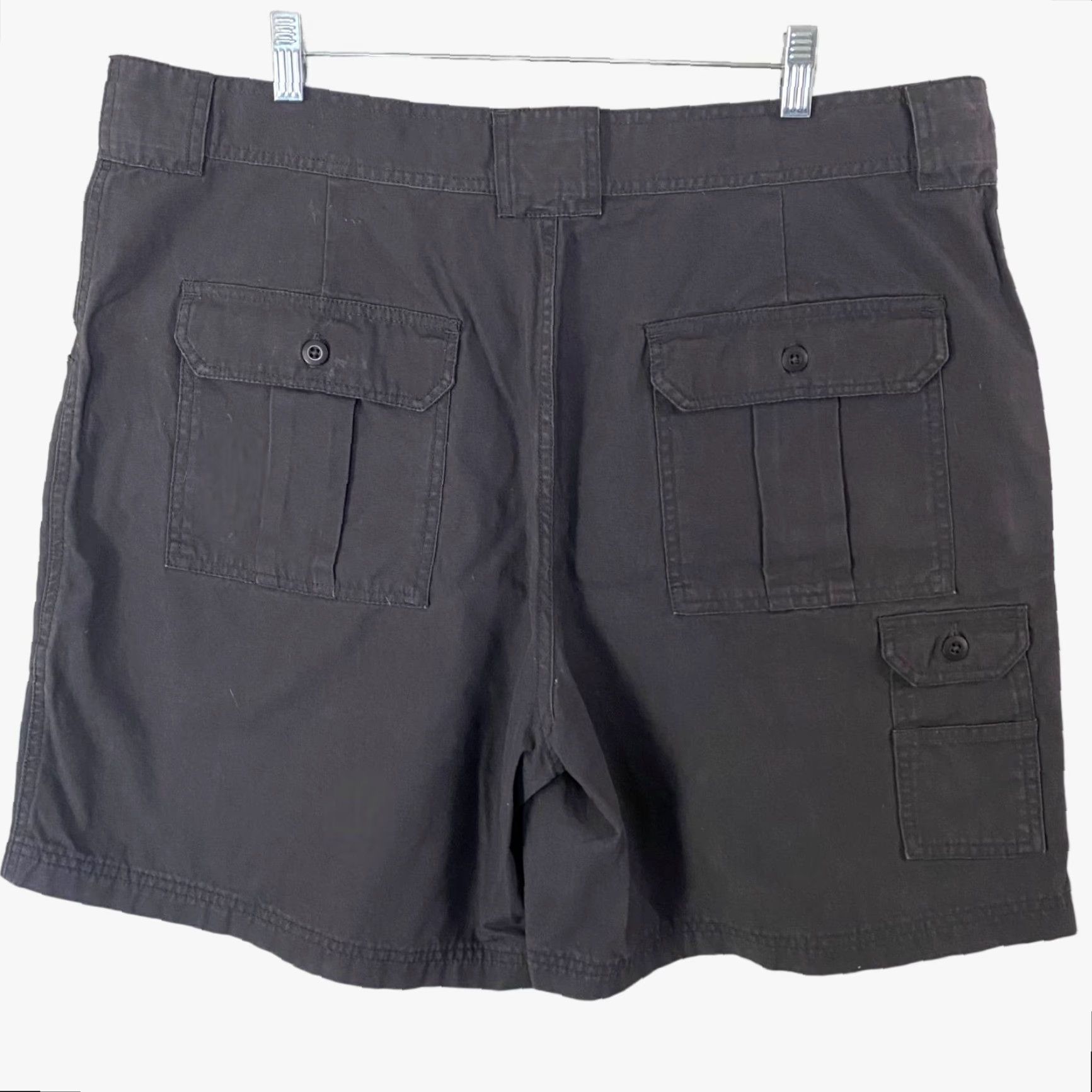 Vintage Cabela's Shorts Cargo Canvas Gray Hiking Outdoors Utility Pockets Men's Size 40 Size US 40 / EU 56 - 4 Thumbnail