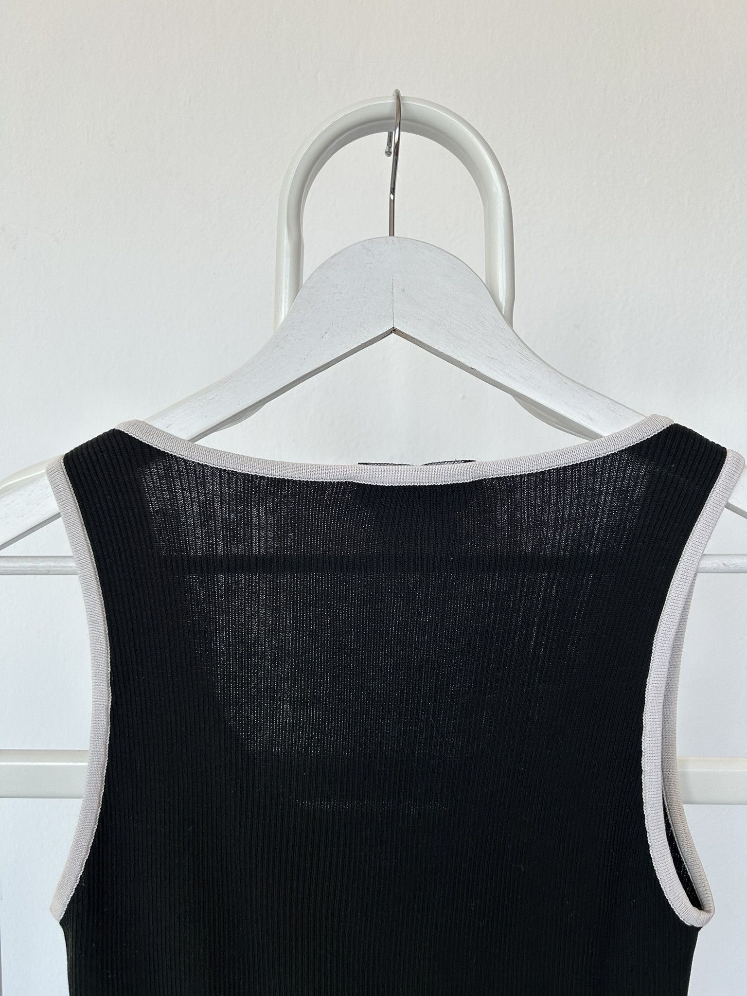 Chanel SS1995 Chanel double breasted button up tank top Size M / US 6-8 / IT 42-44 - 10 Thumbnail