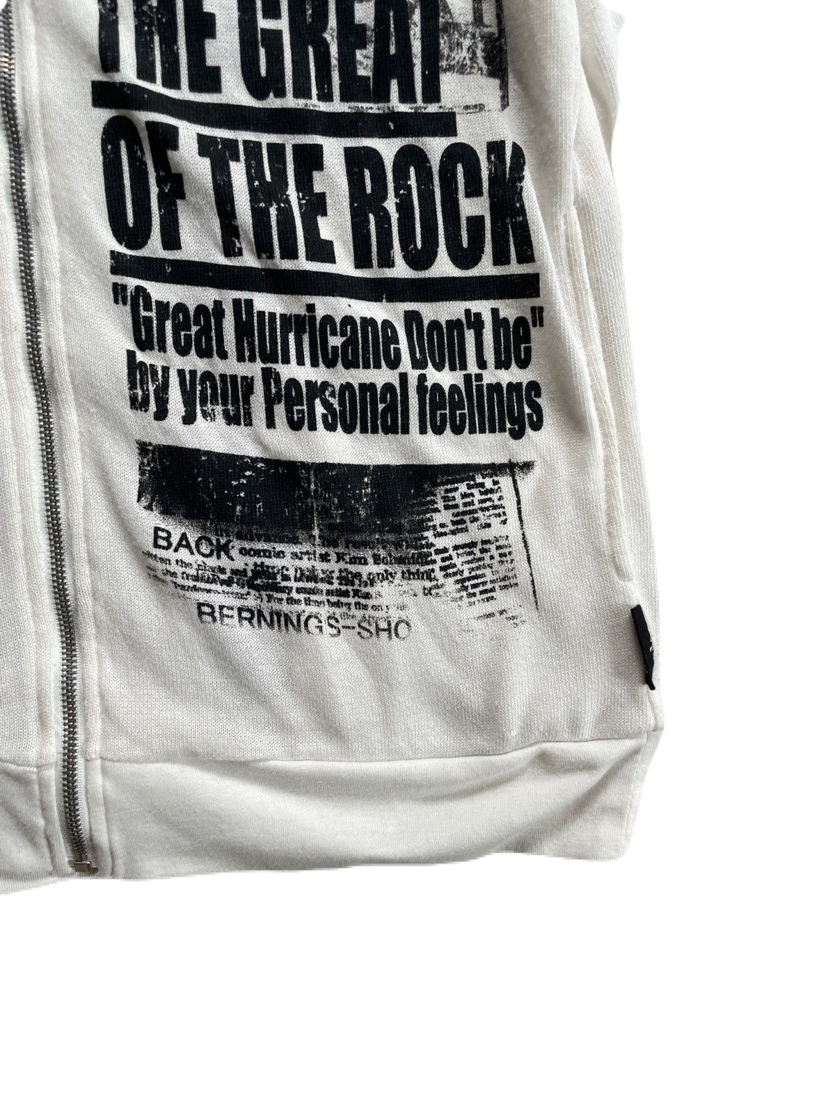 If Six Was Nine 2000s Bernings Sho Japanese archive Poem Patch Zip-Up Hoodie Size US S / EU 44-46 / 1 - 6 Thumbnail
