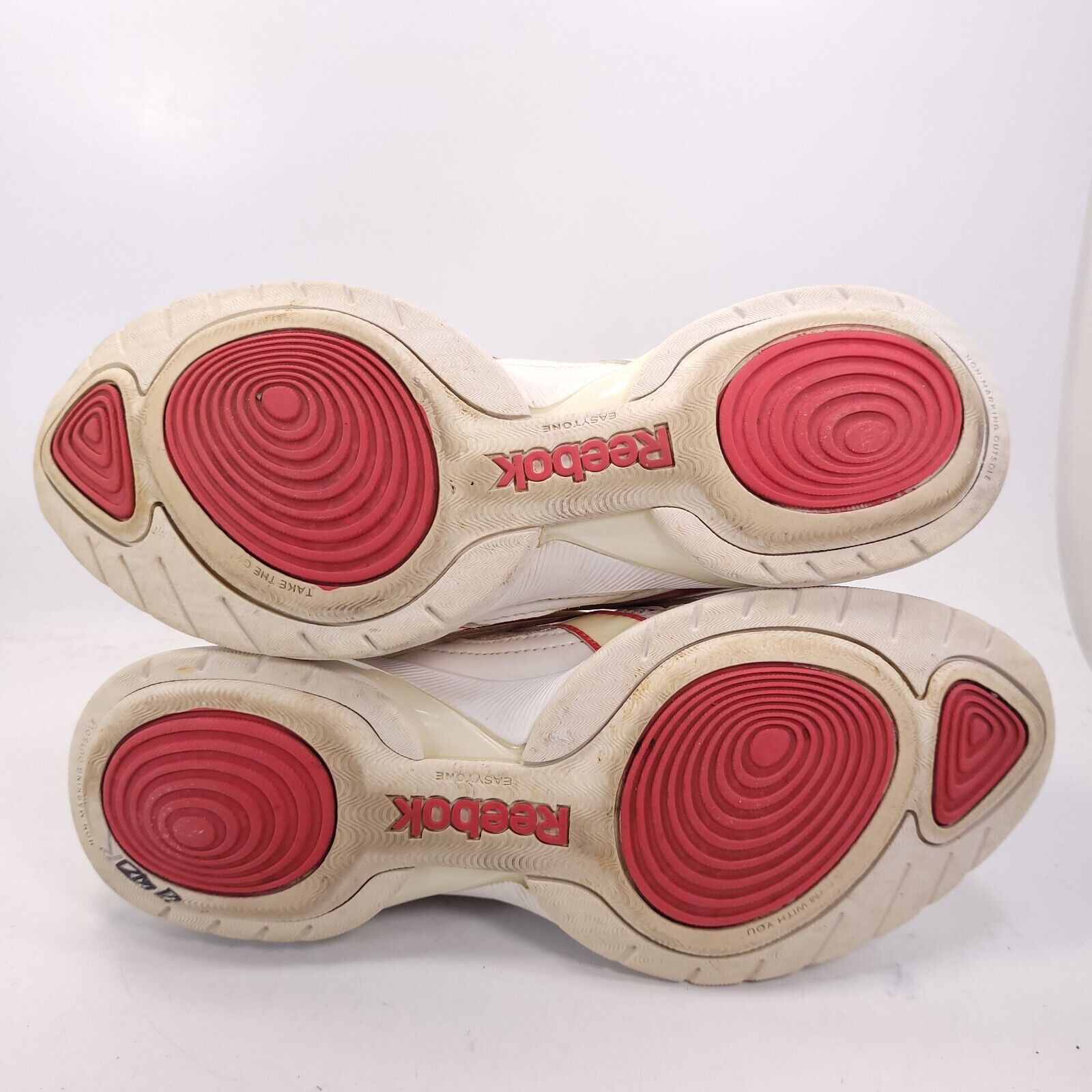 Reebok Reebok Easy Tone Athletic Shoe Women Size 9 J18011 White Red Size US 9 / IT 39 - 10 Thumbnail