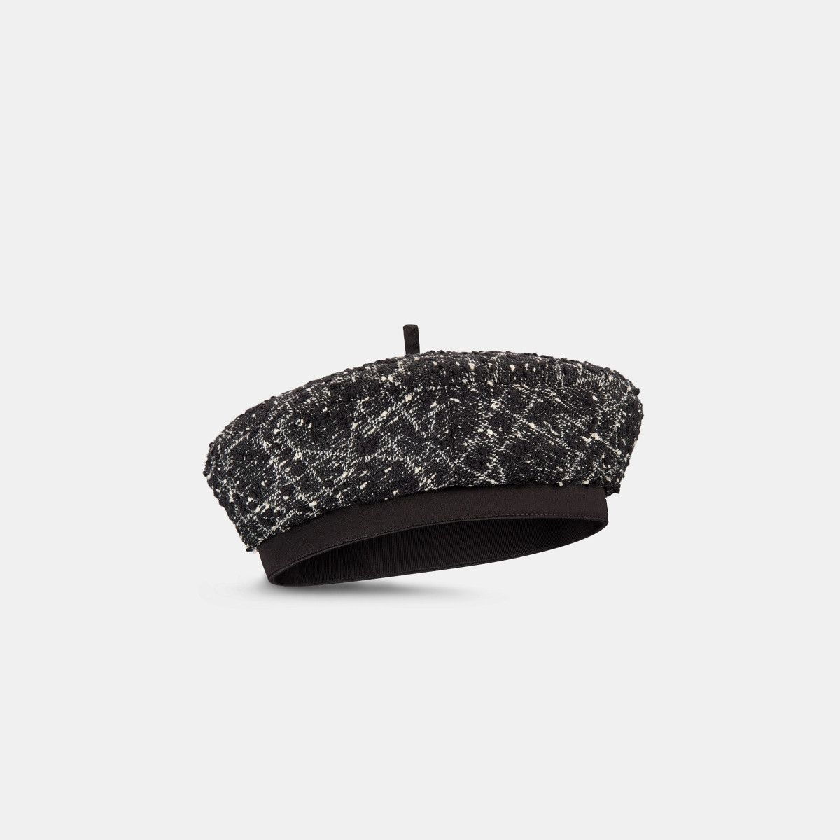 Dior o1bcso1str0226 Size:OS/Arty Macrocannage Beret in Black Size ONE SIZE - 1 Thumbnail