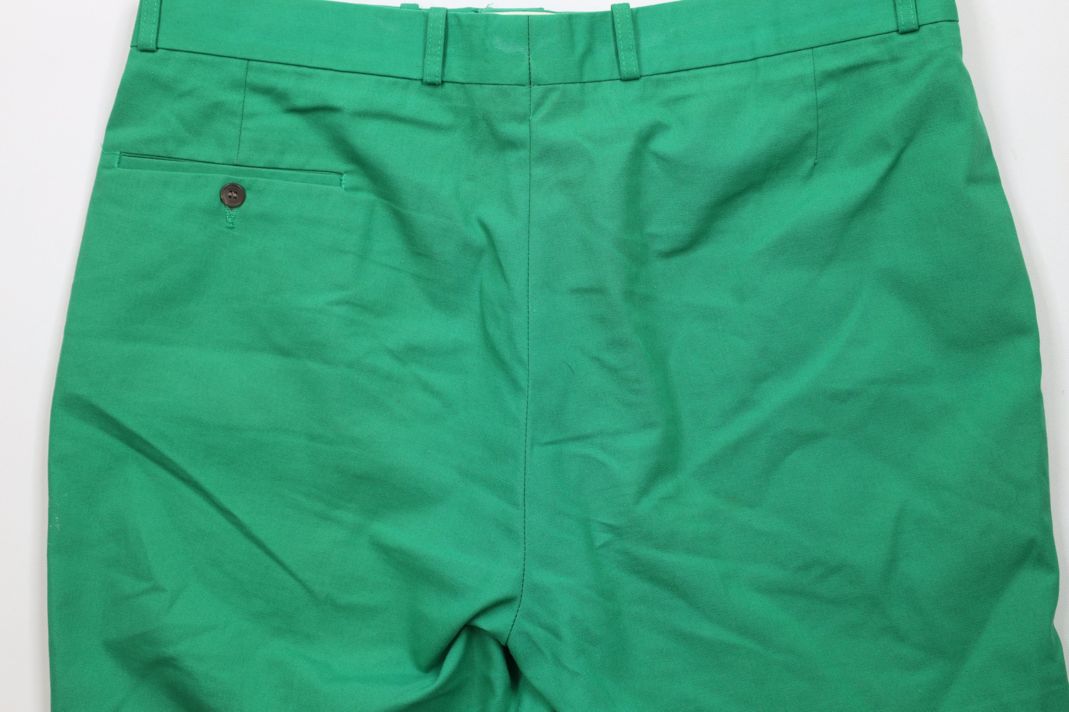 Vintage Vintage 80s 90s Streetwear Knee Chino Shorts Kelly Green Size US 36 / EU 52 - 12 Thumbnail