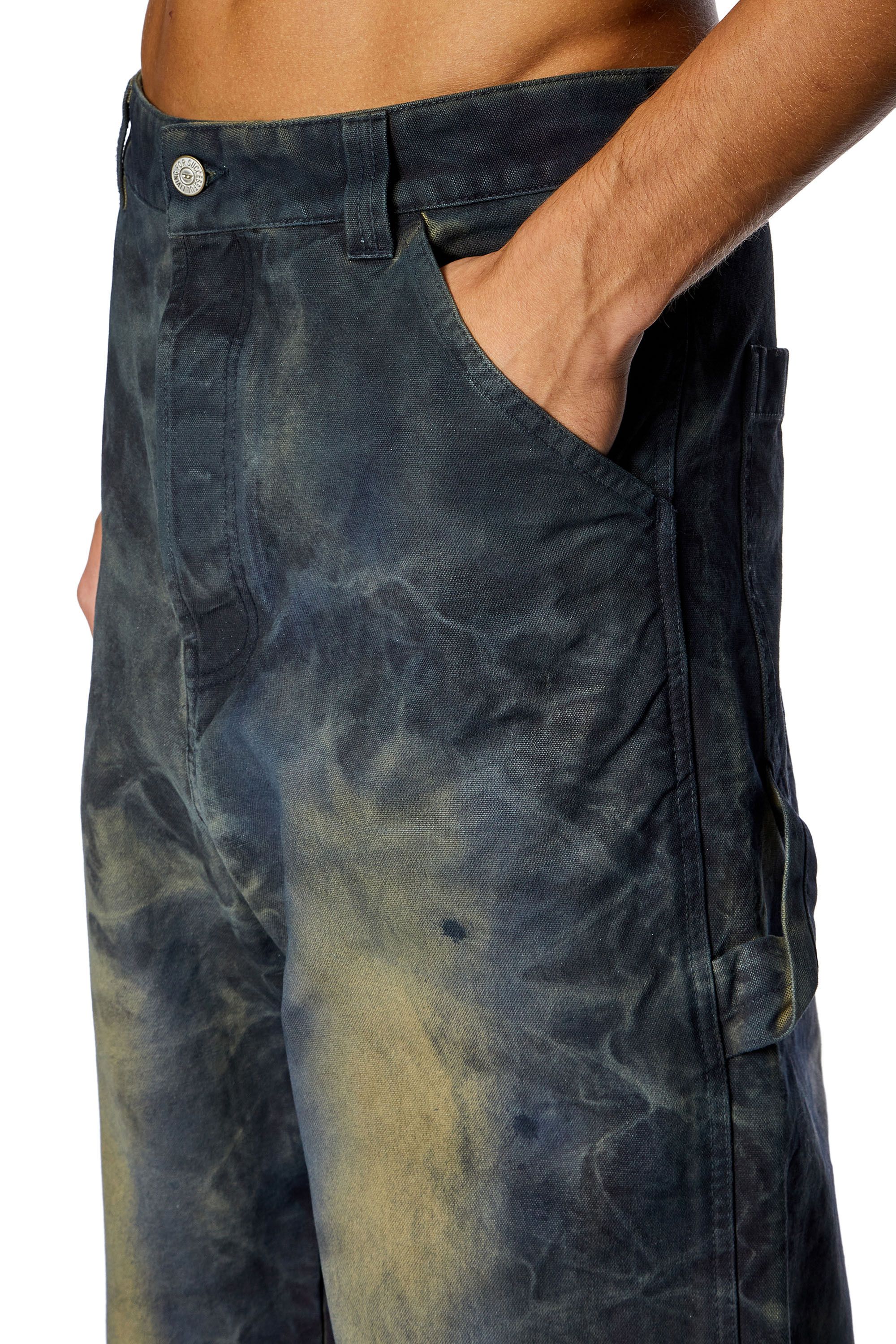 Diesel NEW Diesel P-Livery Utility Trousers - Medium - Dark Blue Size US 32 / EU 48 - 4 Thumbnail