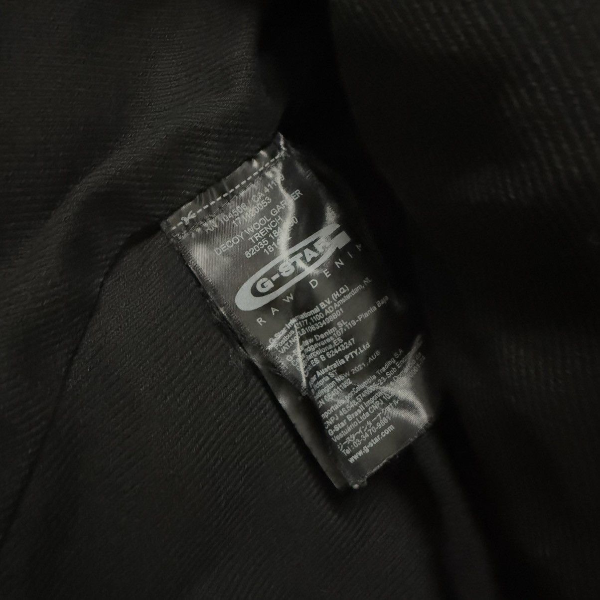 G-Star Gstar Raw 3301 Trench Coat Jacket Size US M / EU 48-50 / 2 - 8 Thumbnail