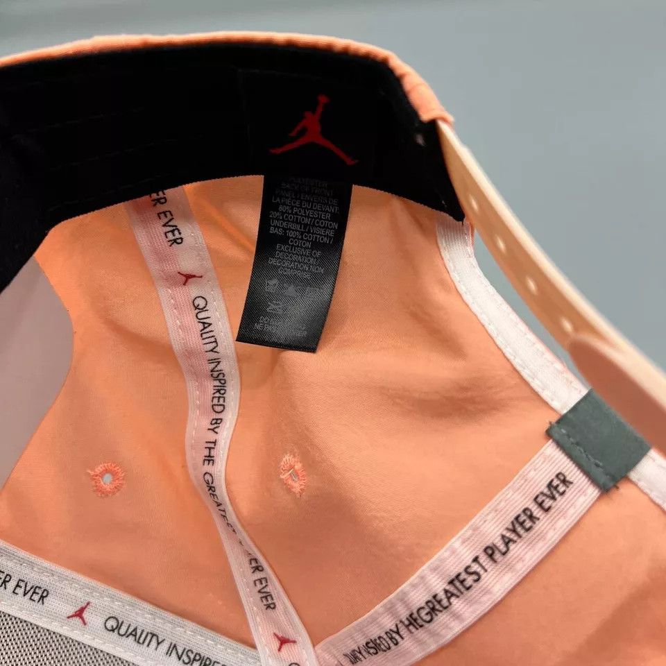 Jordan Brand Air Jordan Pro Hat Men Orange Jumpman Nike Snap Back Cap New Size ONE SIZE - 8 Thumbnail