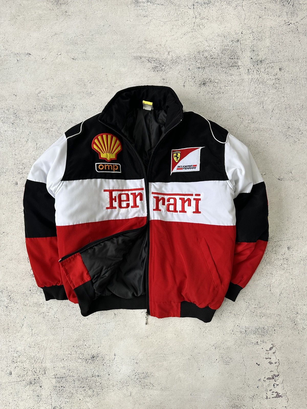 Ferrari × Vintage 🩸RARE🩸Ferrari Vintage Big Logo y2k Jacket Size US M / EU 48-50 / 2 - 1 Thumbnail