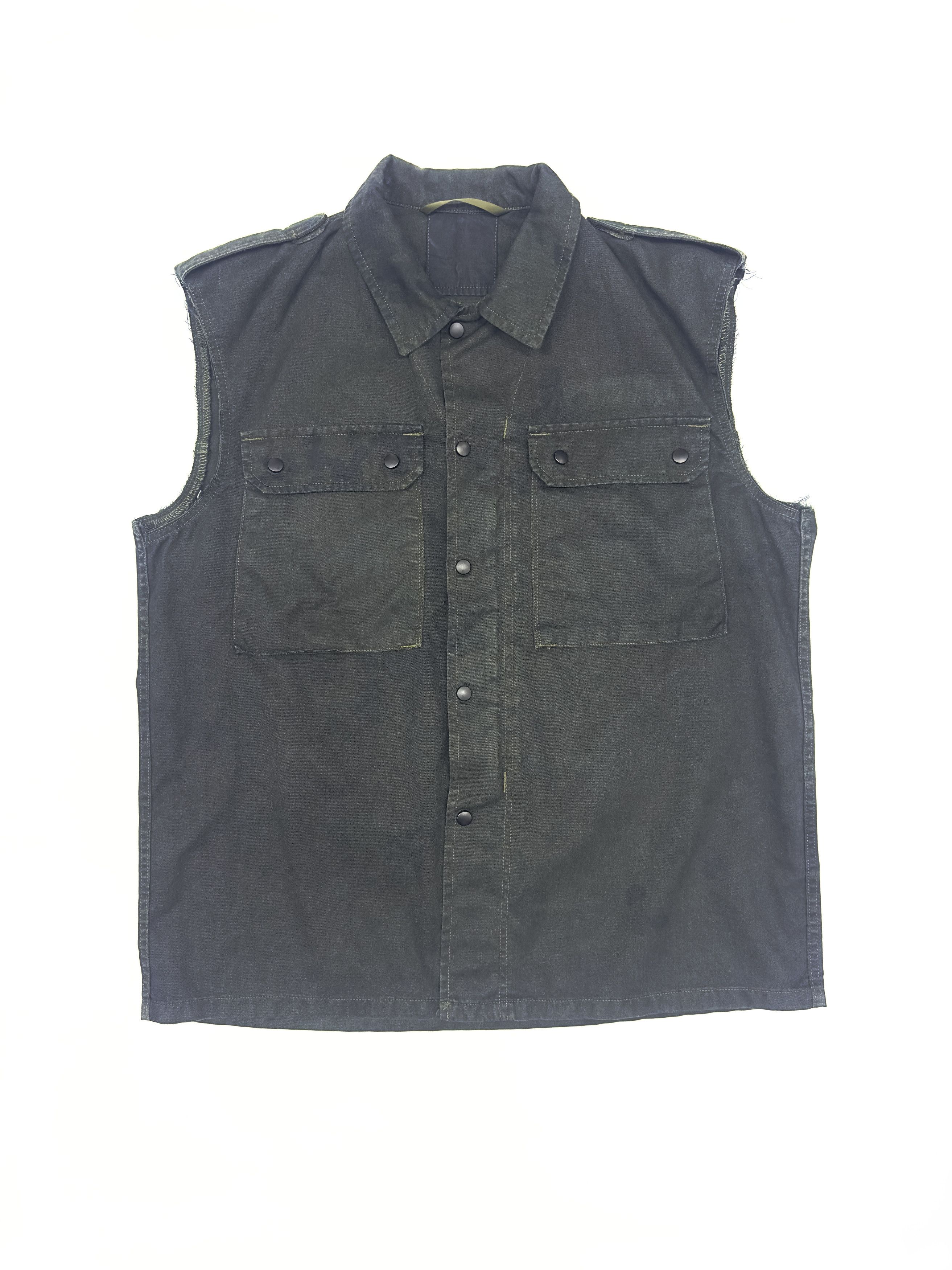 Band Tees Discharge Punk Sleeveless Vintage Vest Never Again Hardcore Size US M / EU 48-50 / 2 - 4 Thumbnail