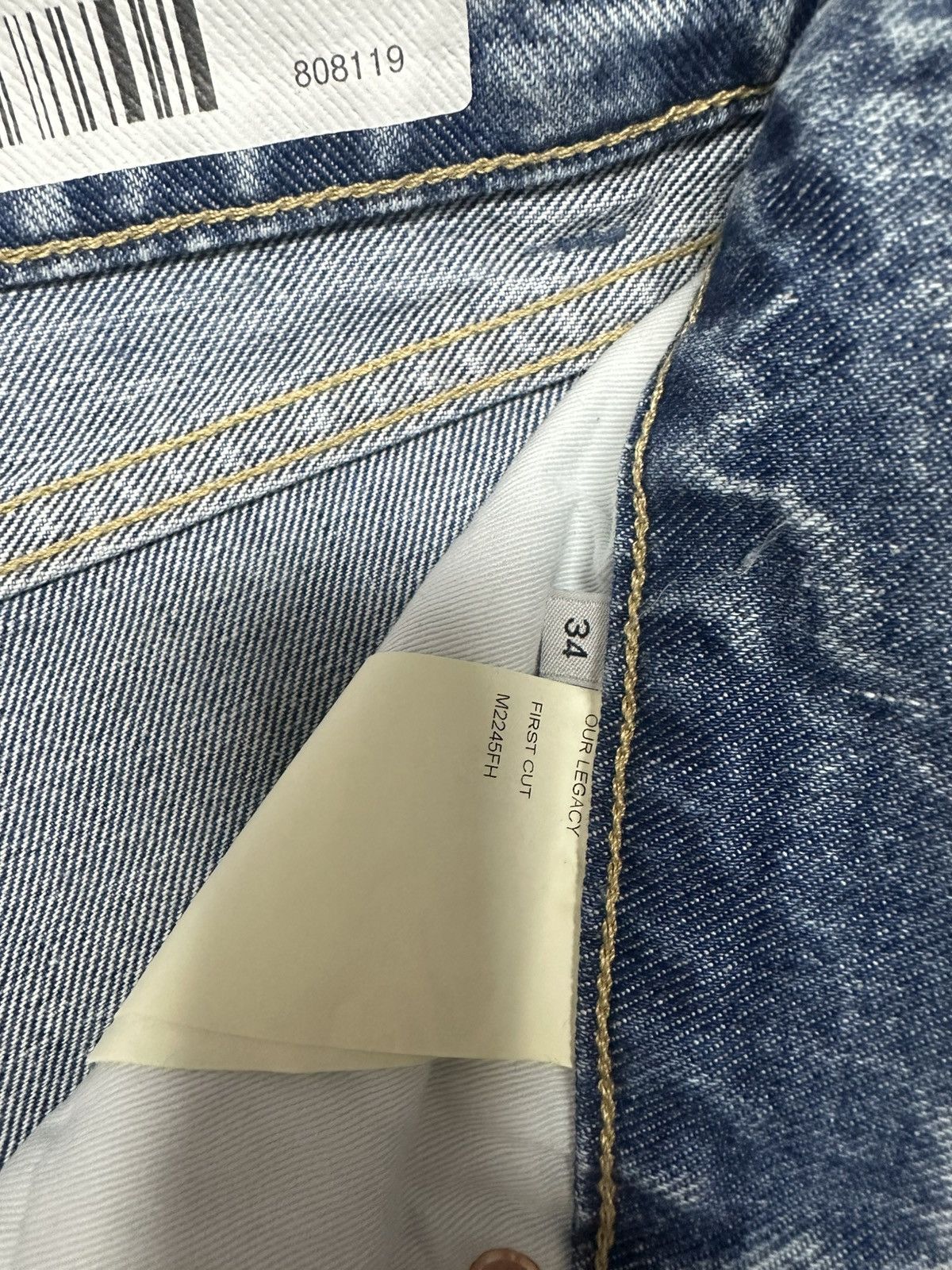 Our Legacy Our legacy first cut denim Size US 34 / EU 50 - 6 Thumbnail