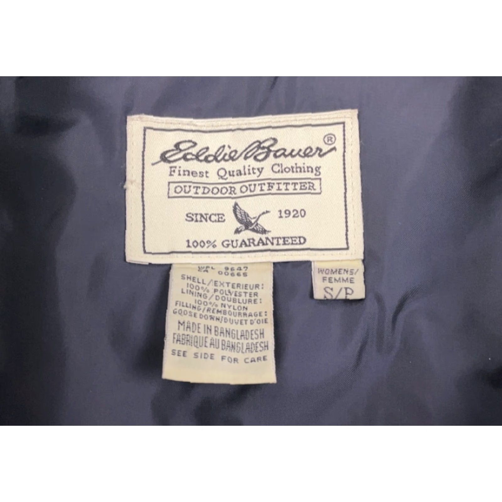 Eddie Bauer Eddie Bauer Vest Women S Black Quilted Goose Down Full Zip Outdoor 90s Classic Womens Size S / US 4 / IT 40 - 4 Thumbnail