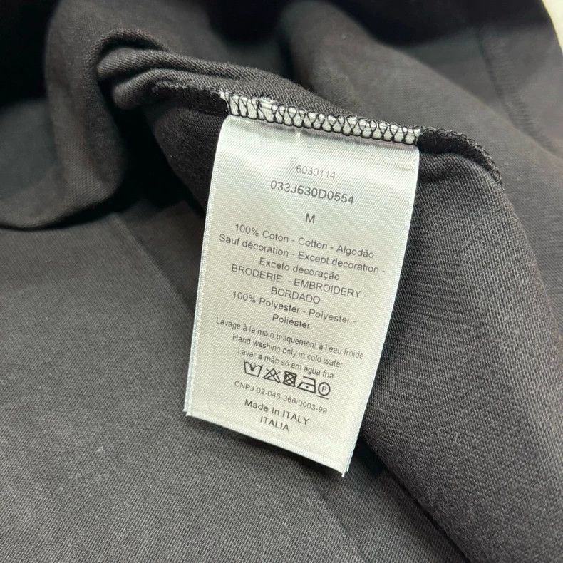 Dior Dior Co-branded black high-neck bee embroidered short slee Size US M / EU 48-50 / 2 - 7 Thumbnail