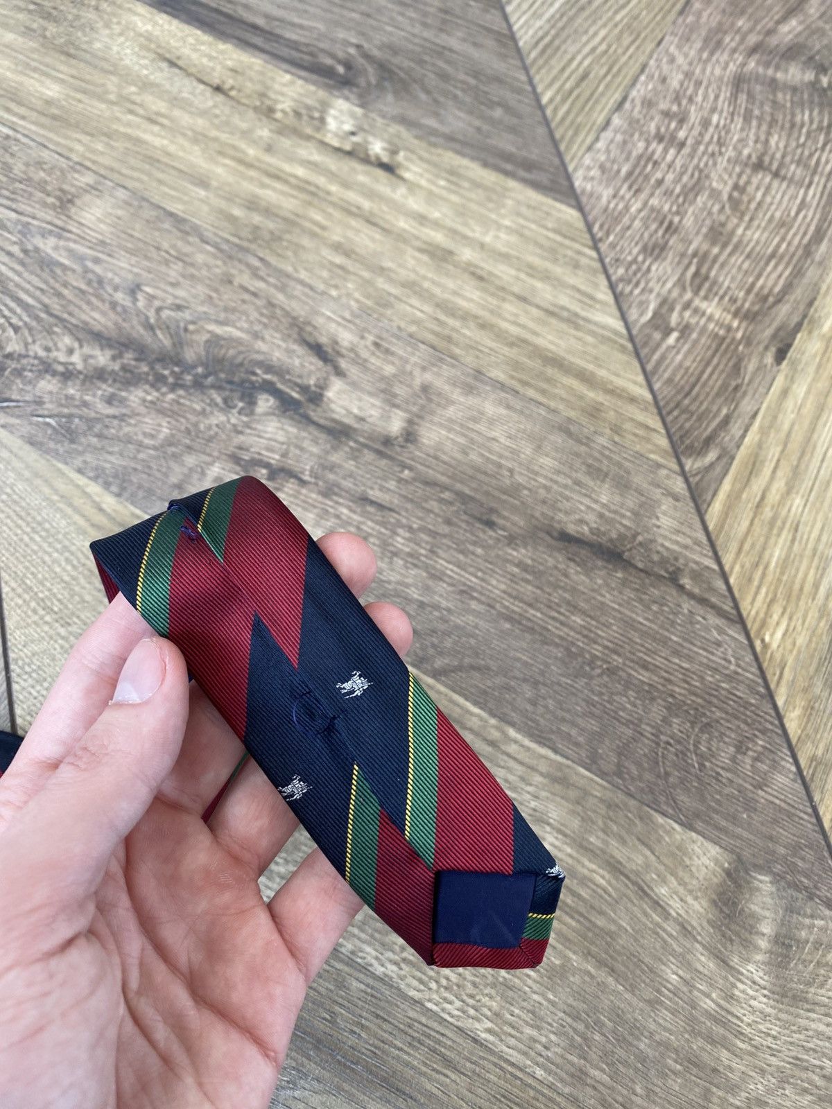 Burberry Vintage Burberry Tie Size ONE SIZE - 8 Thumbnail