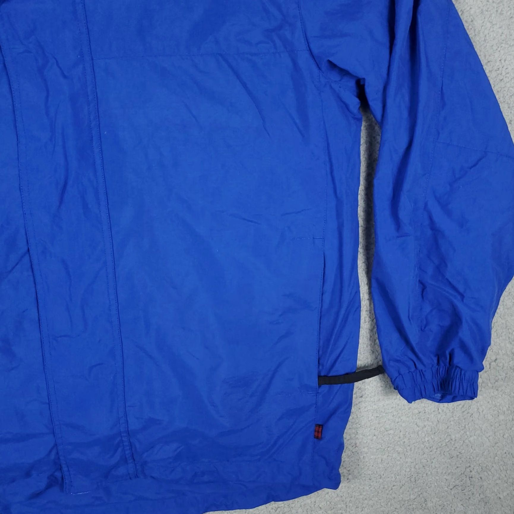Vintage VINTAGE Woolrich Mens Medium Windbreaker Hoodie Jacket Nylon Blue All Seasons Outdoor Fall Winter Size US M / EU 48-50 / 2 - 3 Thumbnail