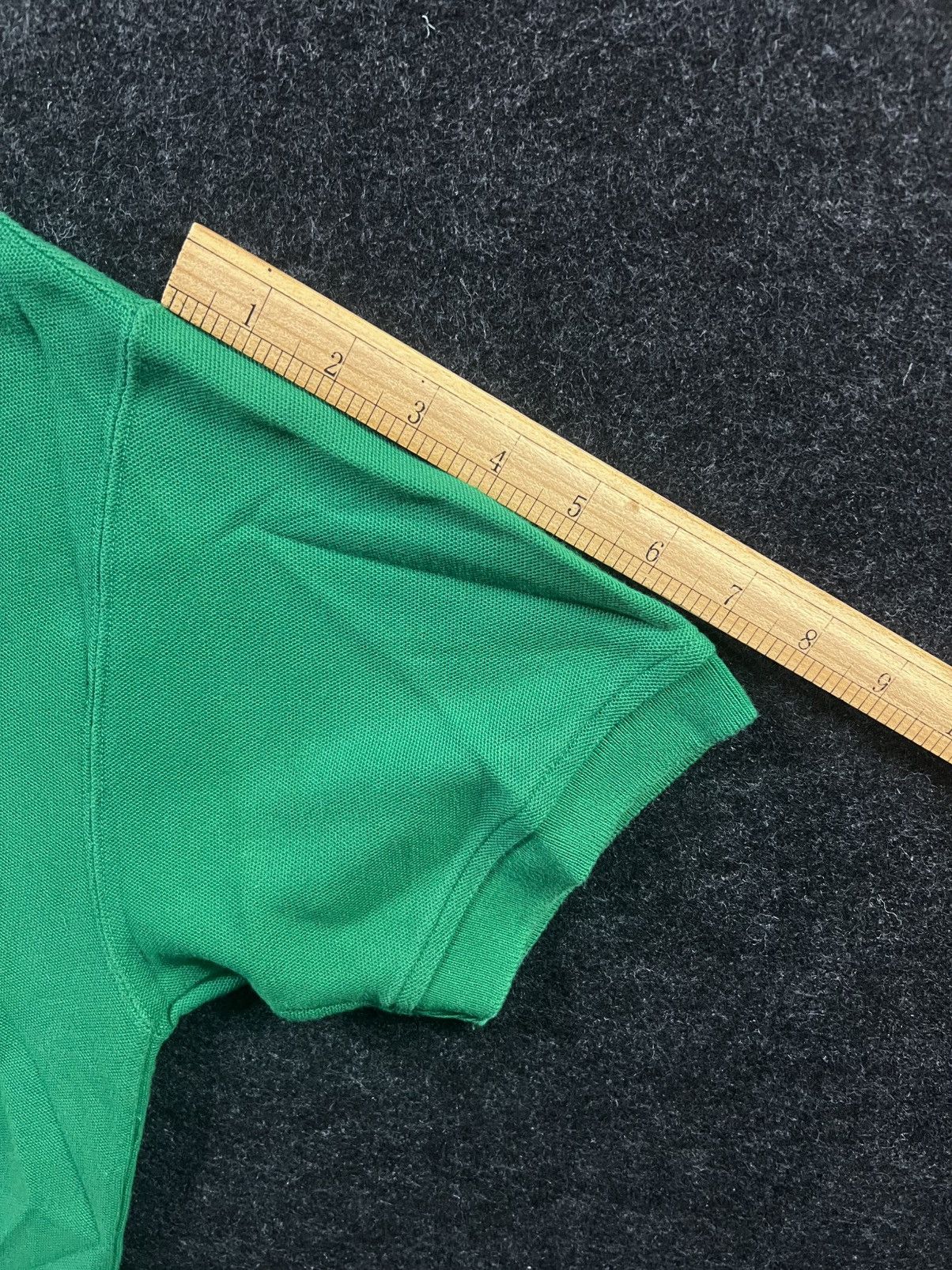 Courreges Homme&Co Green Collar Polo Vintage