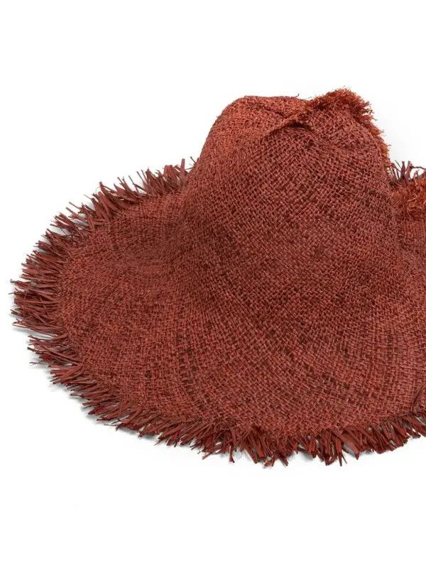 Marni o1w1db11125 Size: OS/Raffia Sun Hat in Orange Size ONE SIZE - 2 Thumbnail