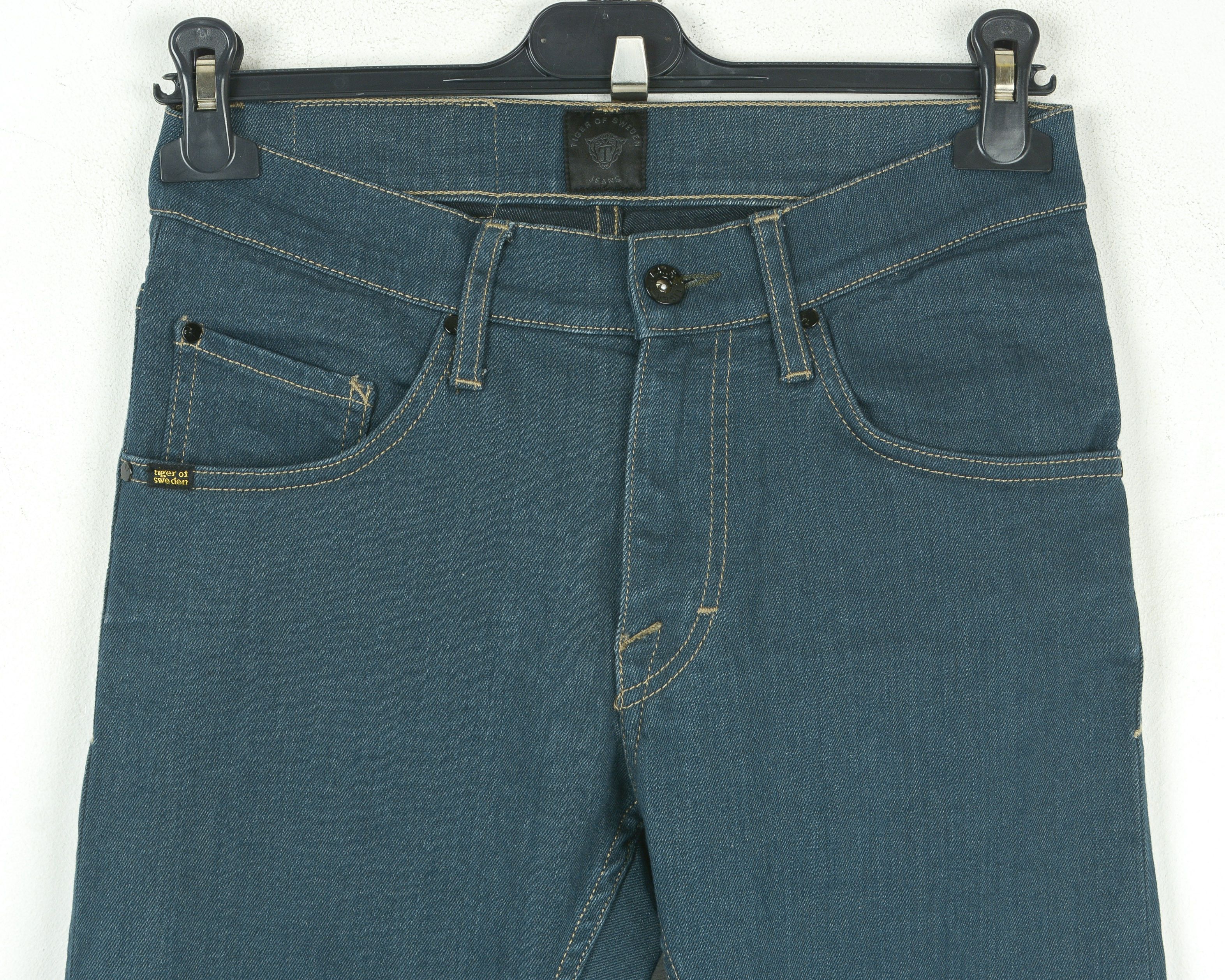 Tiger of Sweden TIGER OF SWEDEN Iggy Mens W28 L34 Straight Jeans Denim Pants Size US 28 / EU 44 - 2 Thumbnail