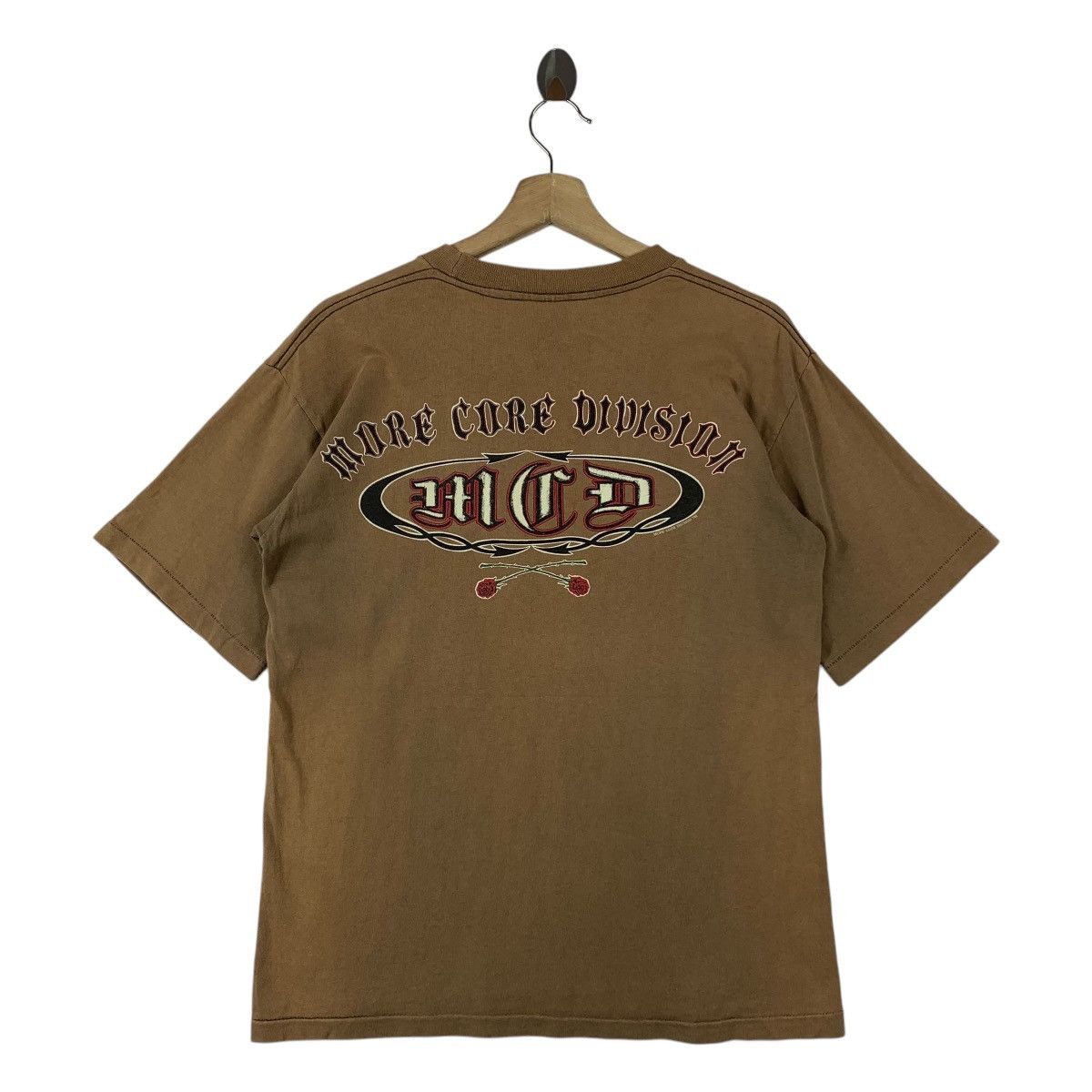 Vintage Vintage MORE CORE DIVISION Big spellout printed Size US M / EU 48-50 / 2 - 1 Thumbnail